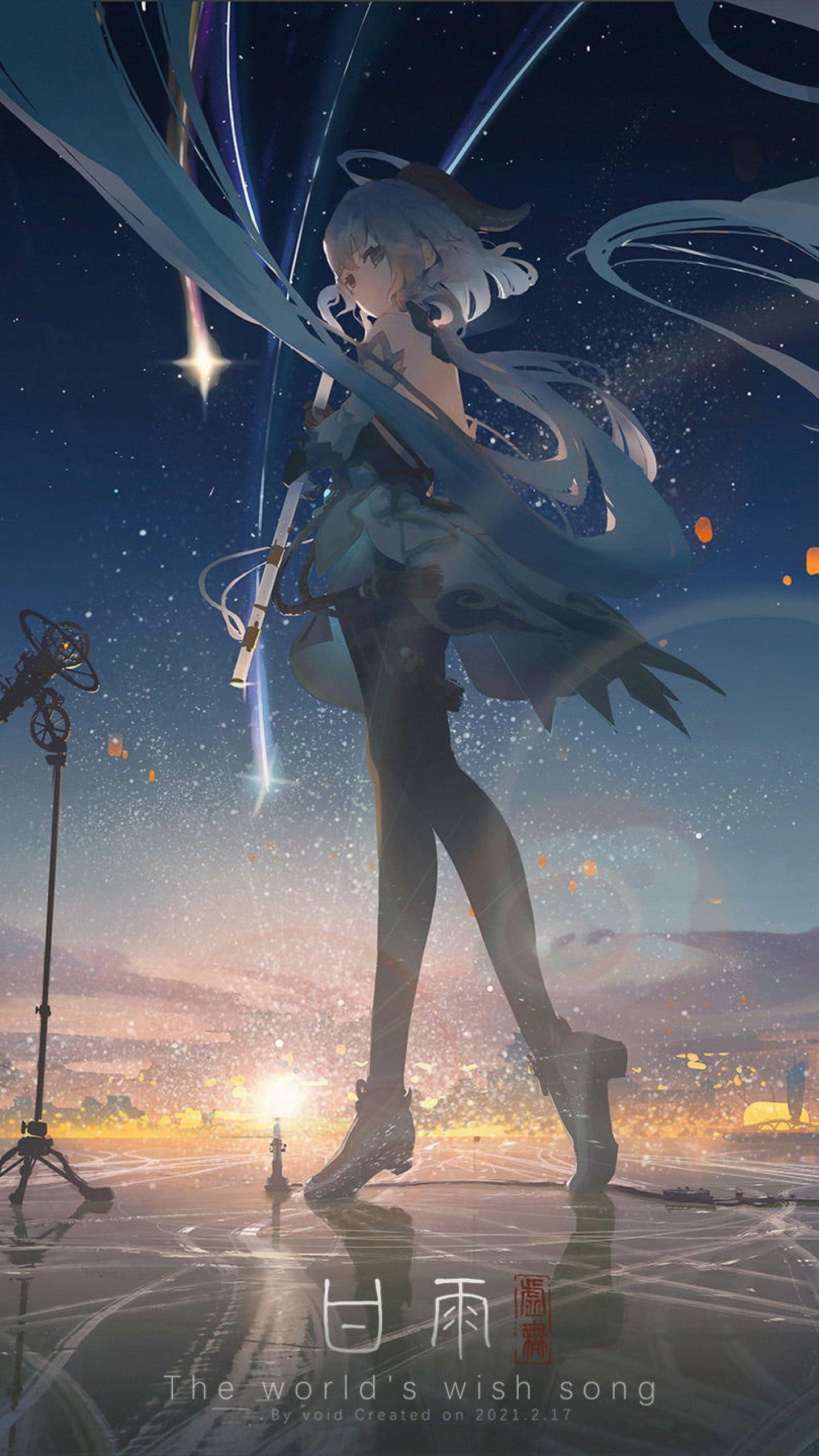 1440x2560 Wallpaper Video Game Art, Fan Art, Genshin Impact, Ganyu • Wallpaper For You HD Wallpaper For Desktop & Mobile