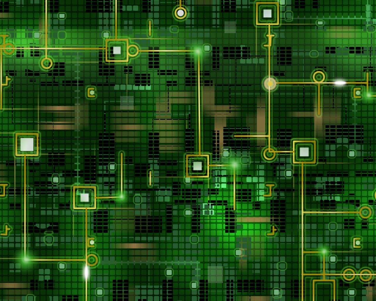 1280x1024 Electronic Background