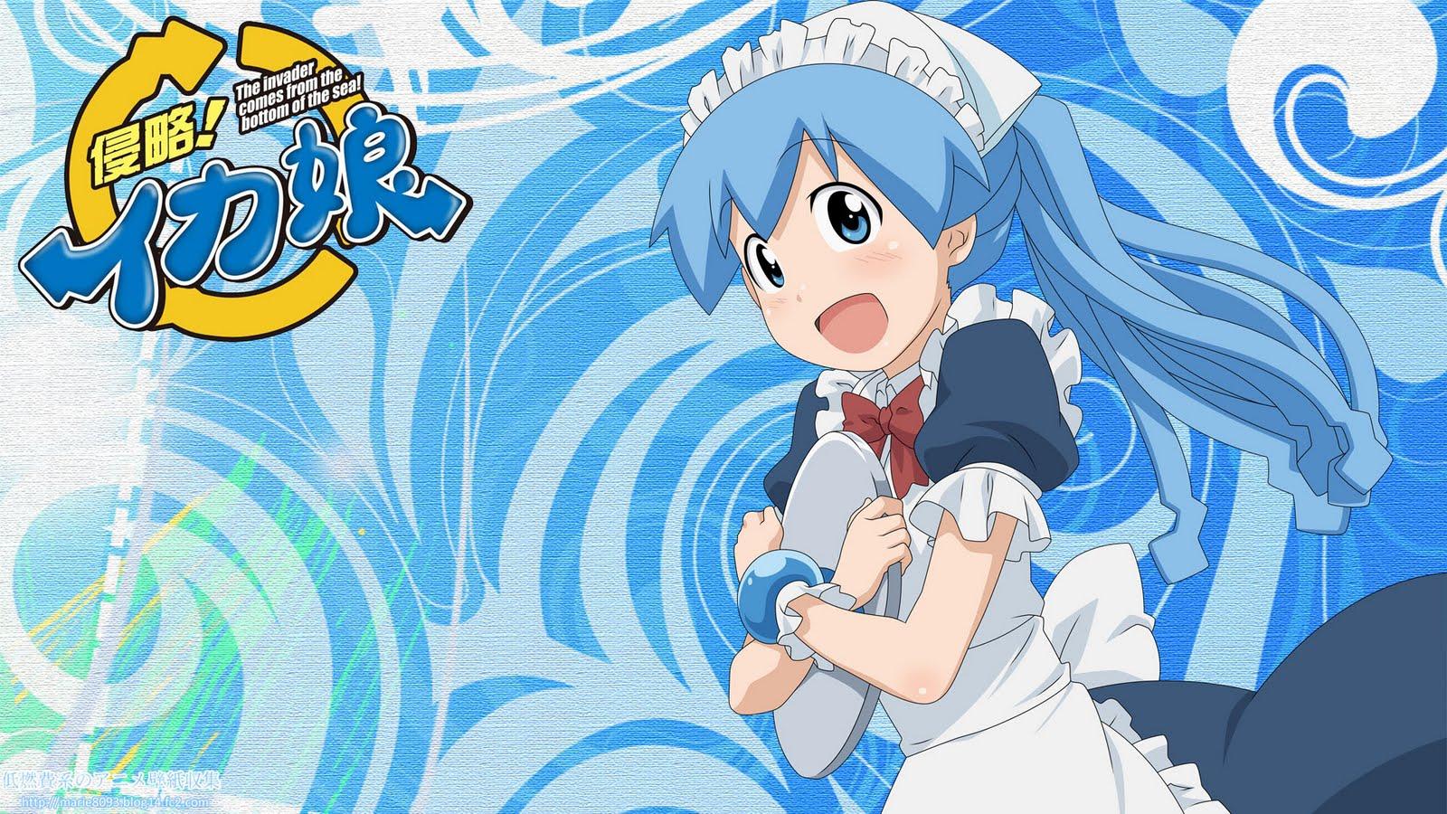 1600x900 Squid Girl Wallpaper 1080p
