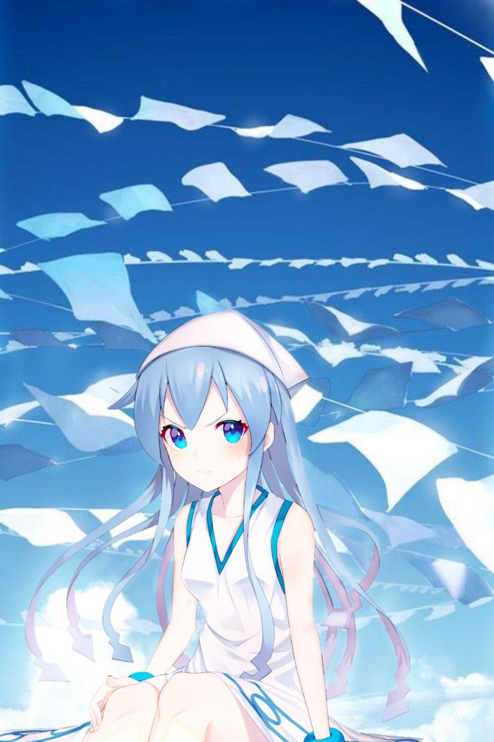993x1489 Anime the squid girl Ika Musume. Anime, Squid girl, Anime wallpaper