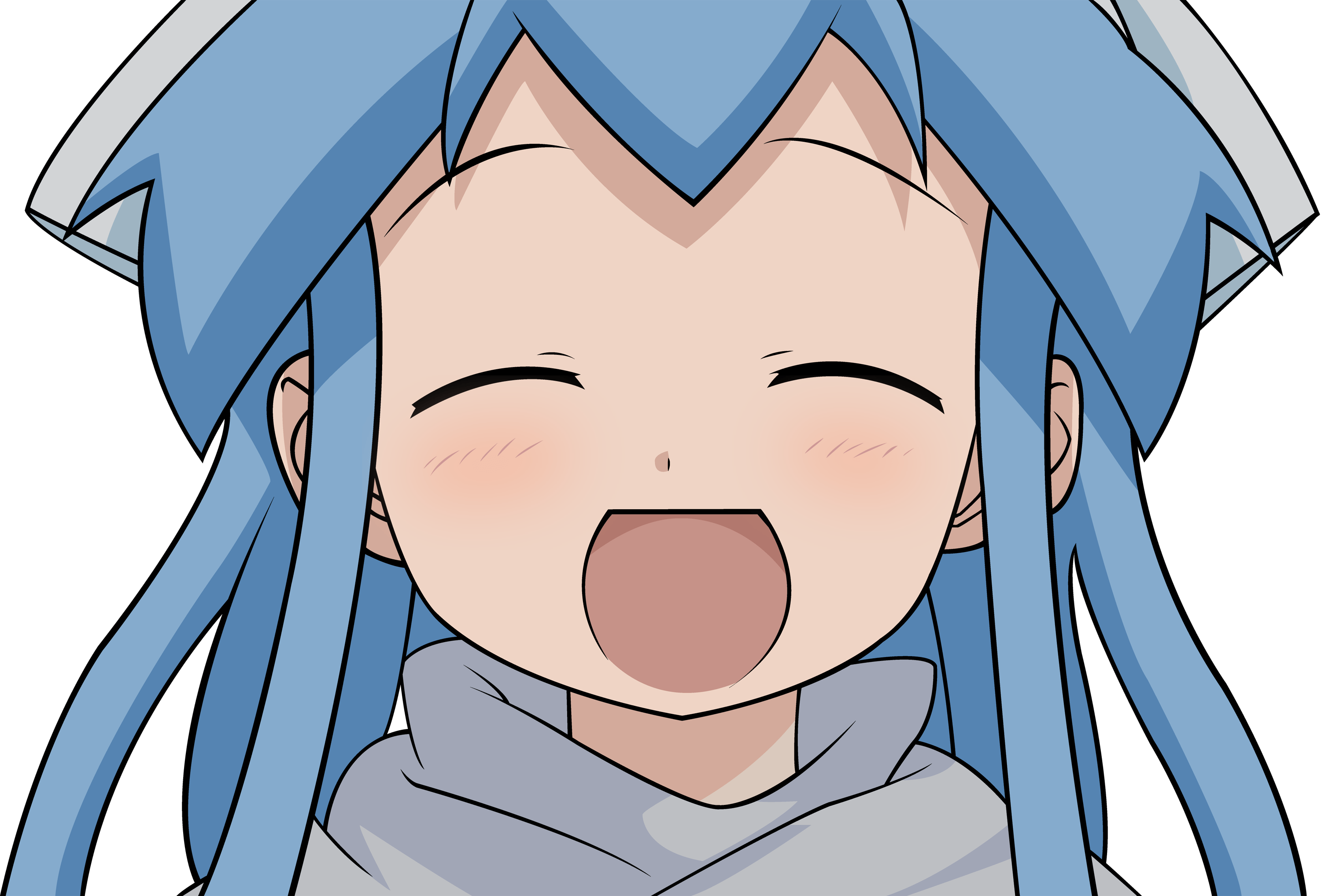 3000x2036 Squid Girl Ika Musume Wallpaper:3000x2036