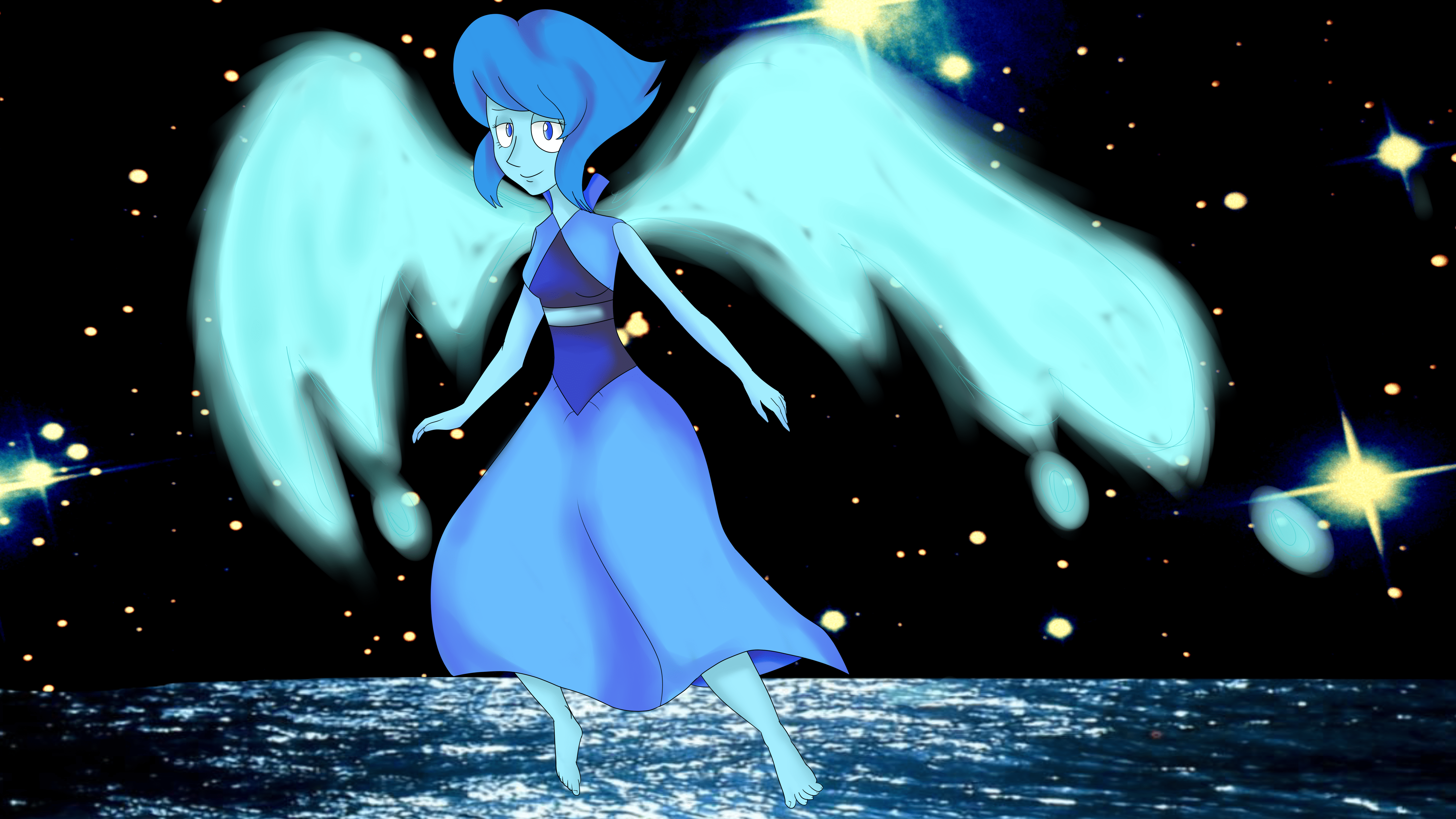 5120x2880 Steven Universe Lapis Computer Wallpaper