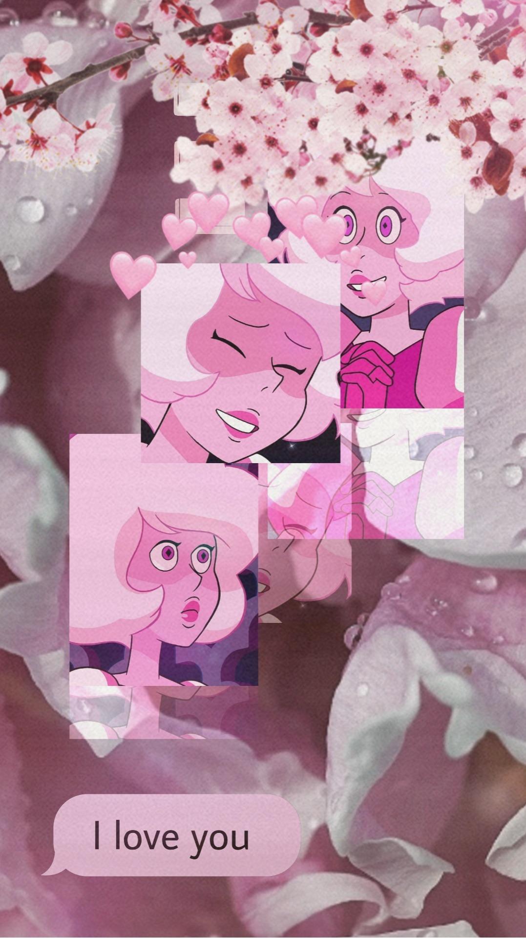1077x1920 su pink diamond wallpaper