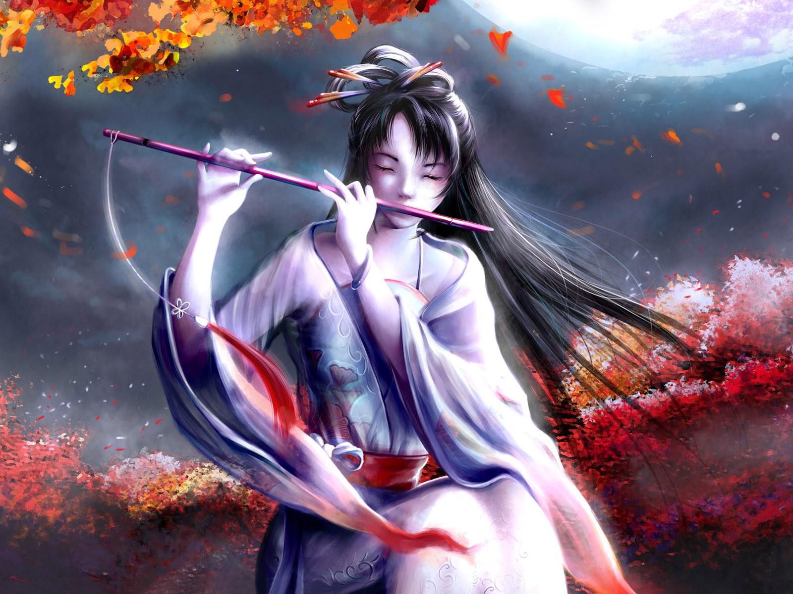1600x1200 Japanese Girl Wallpaper Japanese Anime Girl