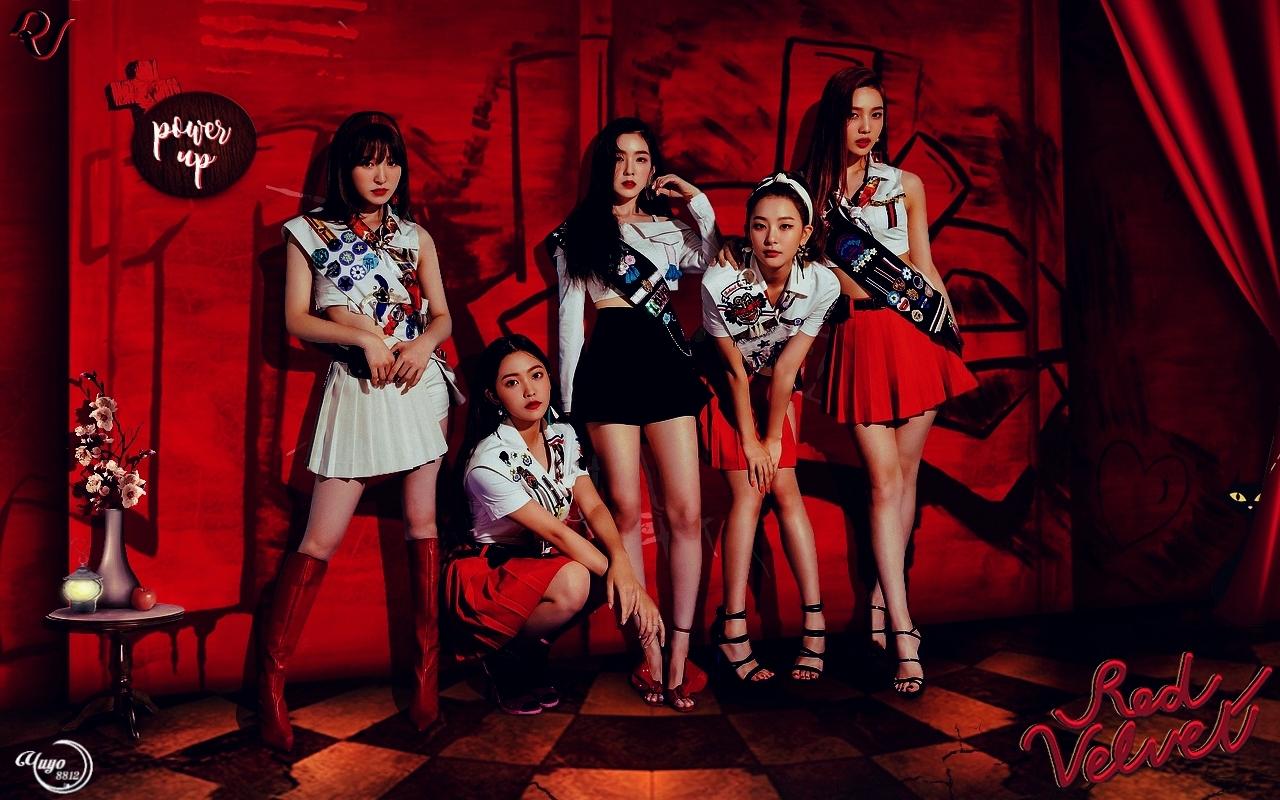 1280x800 Red Velvet Power Up Up Red Velvet