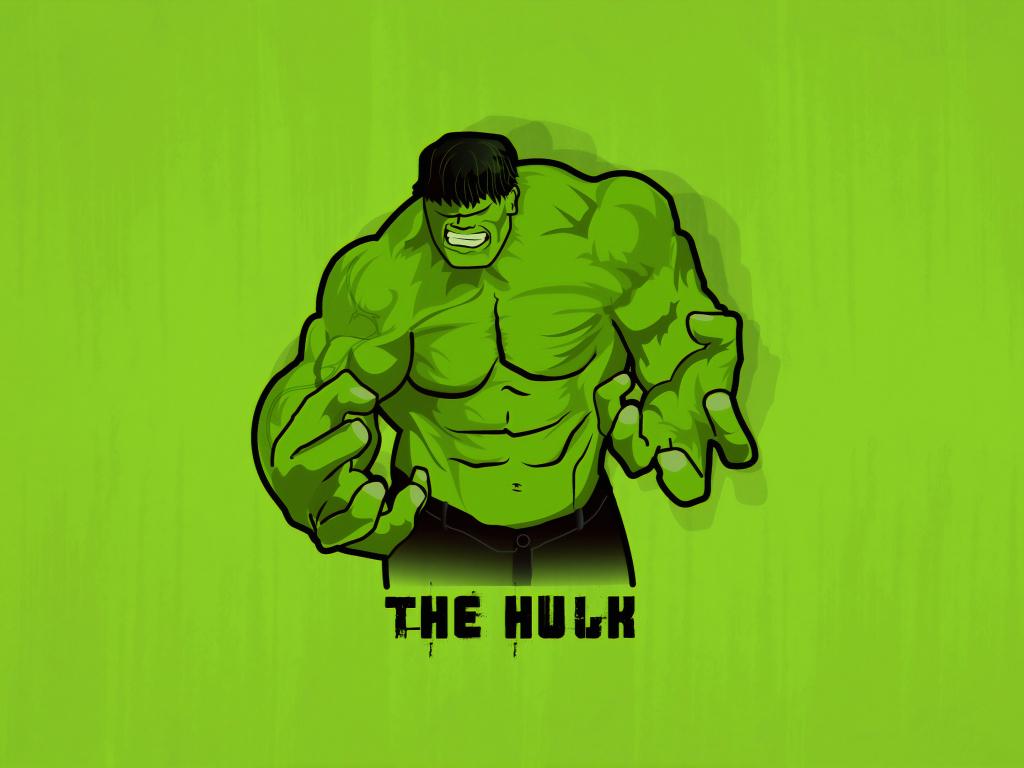1024x768 Ultra HD Hulk 4k