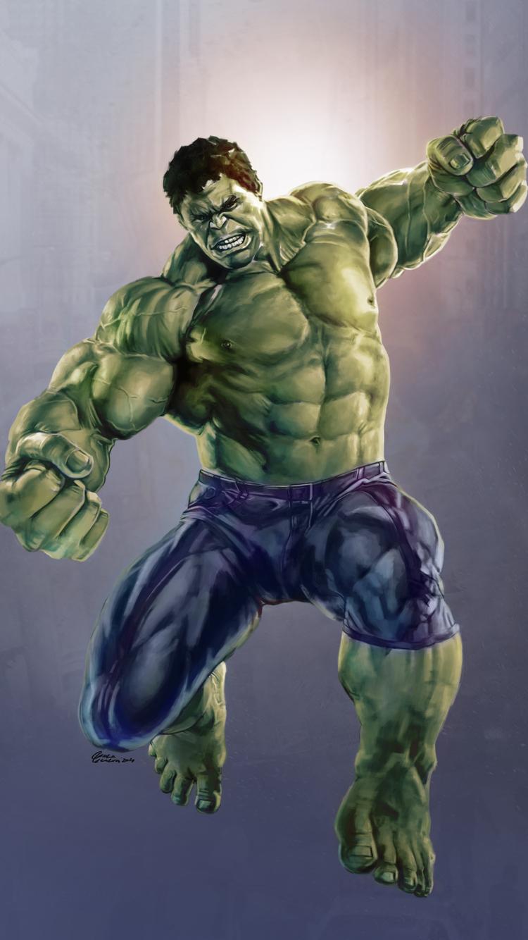 750x1334 Incredible Hulk Avengers iPhone iPhone 6S, iPhone 7 HD 4k Wallpaper, Image, Background, Photo and Picture