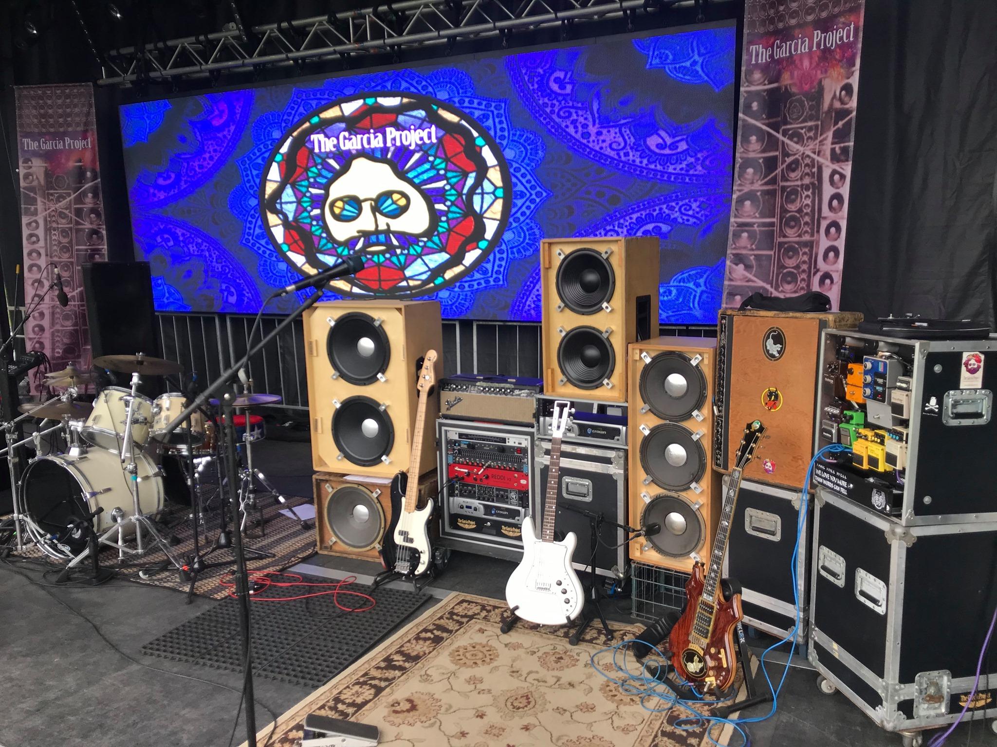 2048x1536 The Garcia Project's Jerry Garcia Band guitars speakers and gear, Mik Bondy's Tiger Guitar
