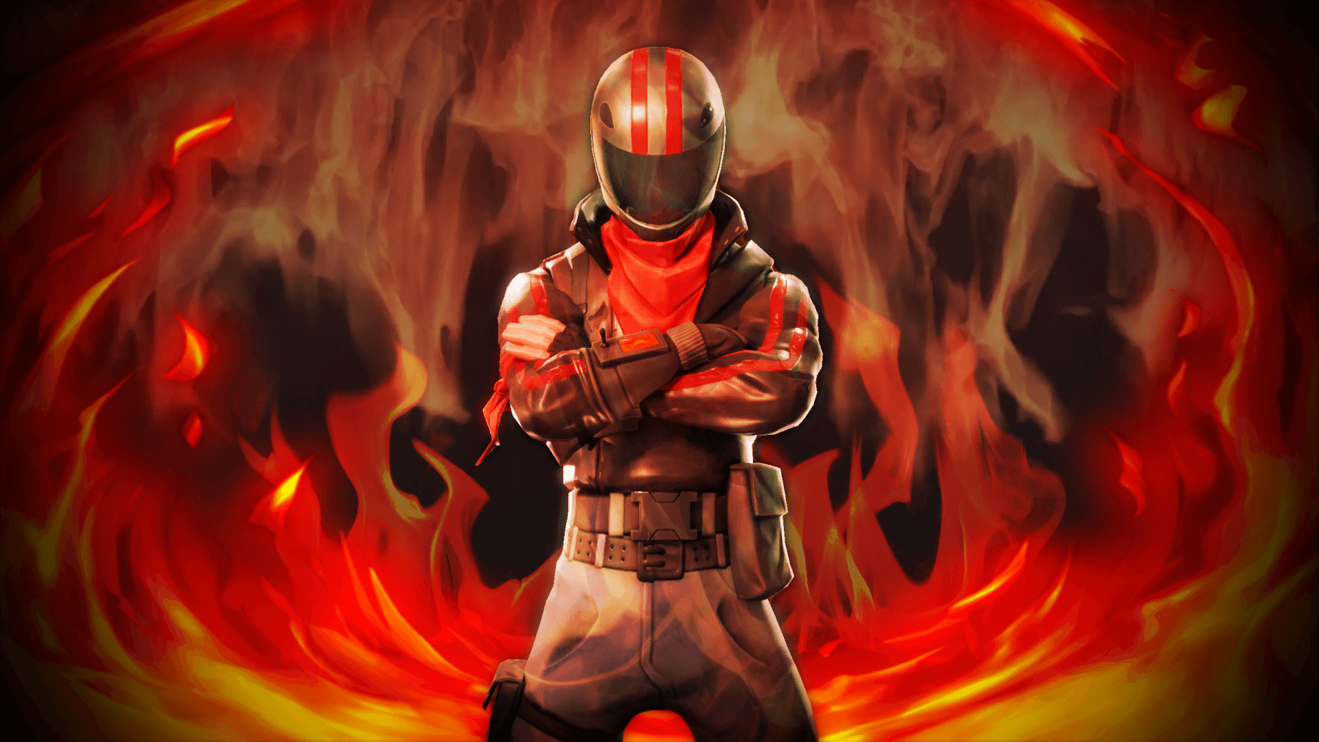 1920x1080 Fortnite Burnout Wallpaper