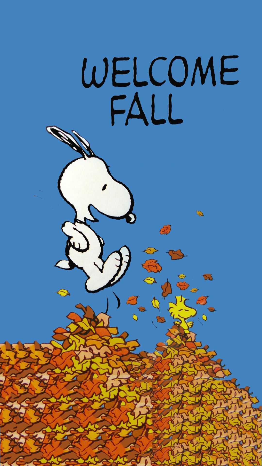 Snoopy Autumn Wallpapers - Top Free Snoopy Autumn Backgrounds - WallpaperAccess