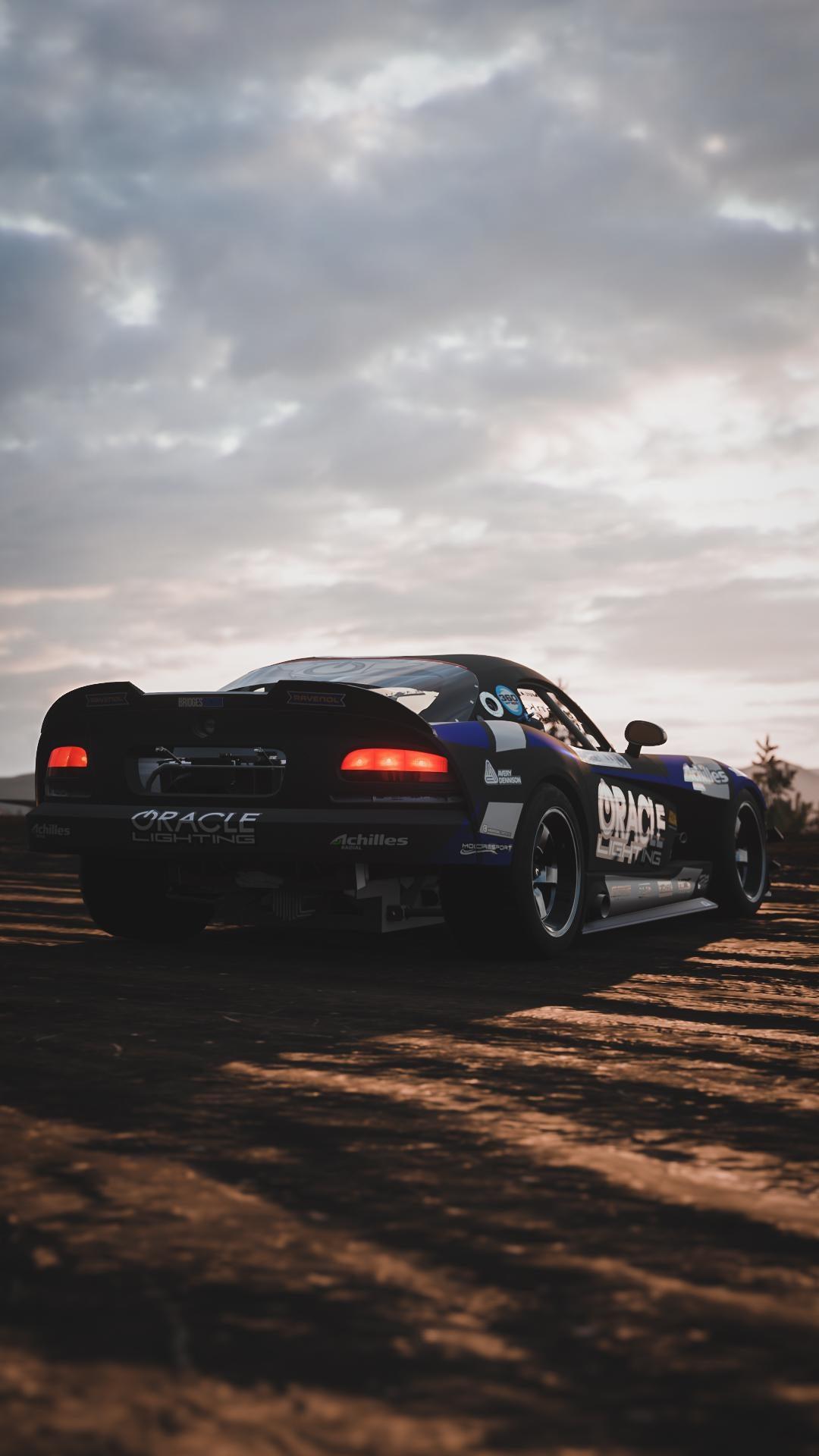 1080x1920 Formula Drift Dodge Viper SRT10 phone wallpaper: forza