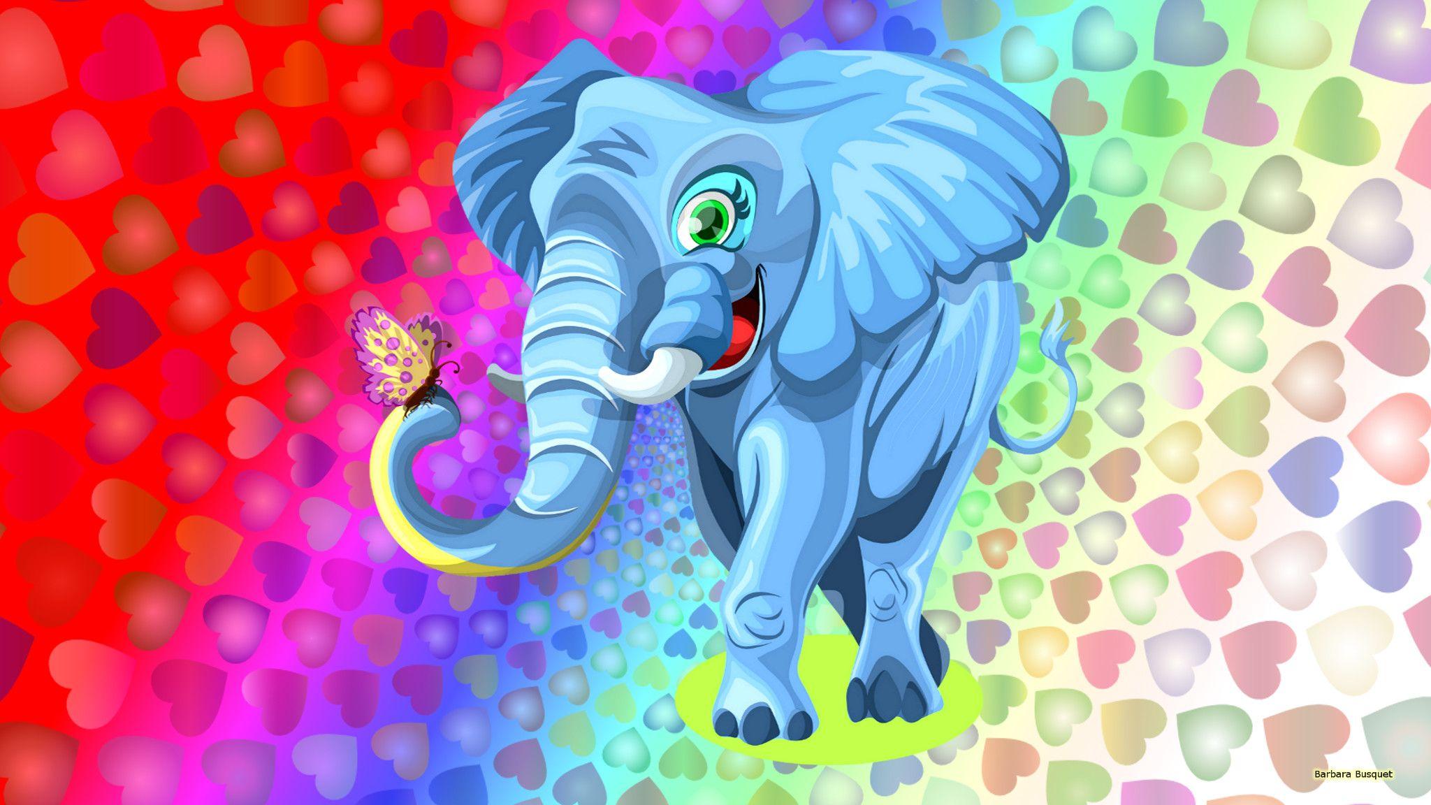 2048x1152 Elephant Wallpaper