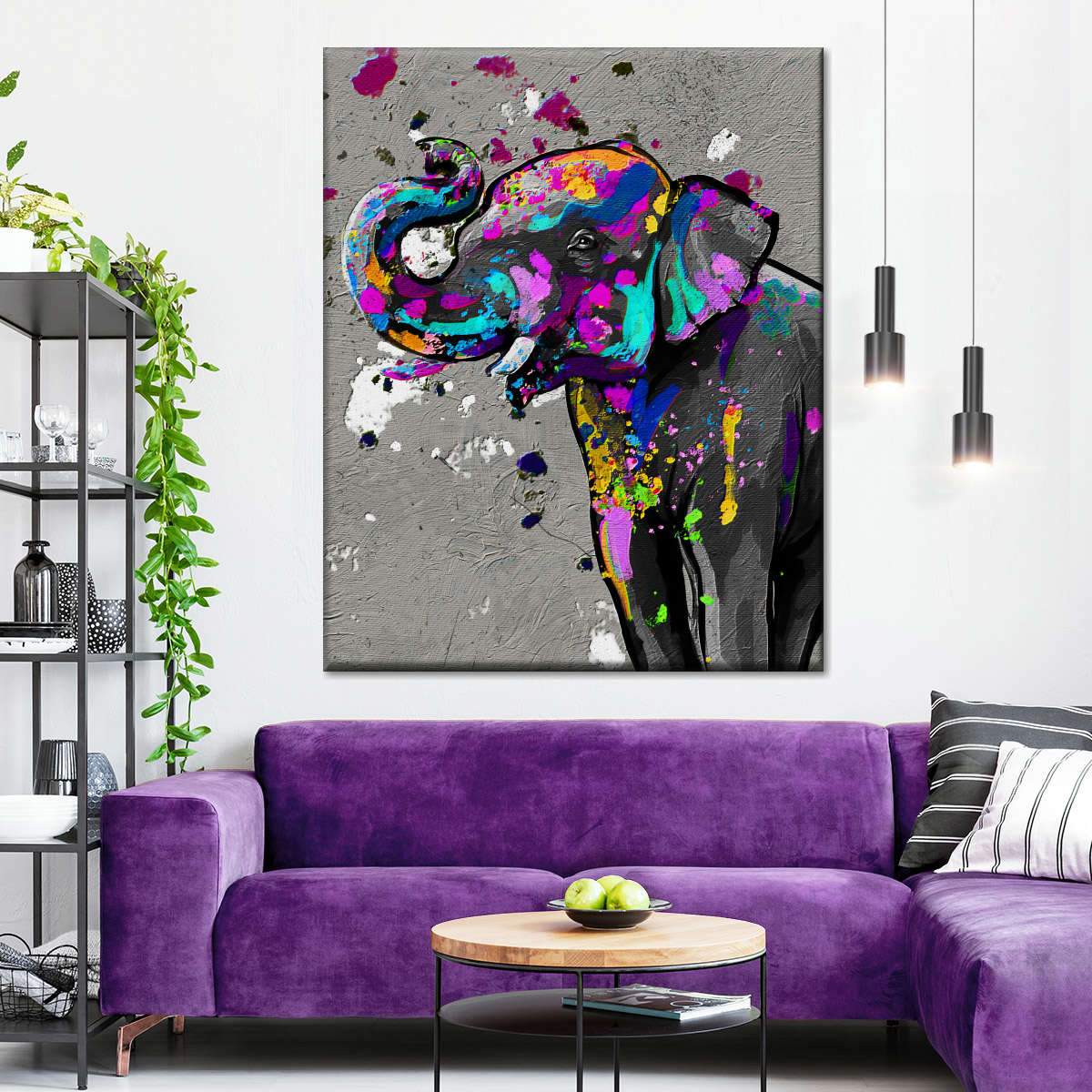 Colorful Elephant Art Wallpapers - Top Free Colorful Elephant Art ...