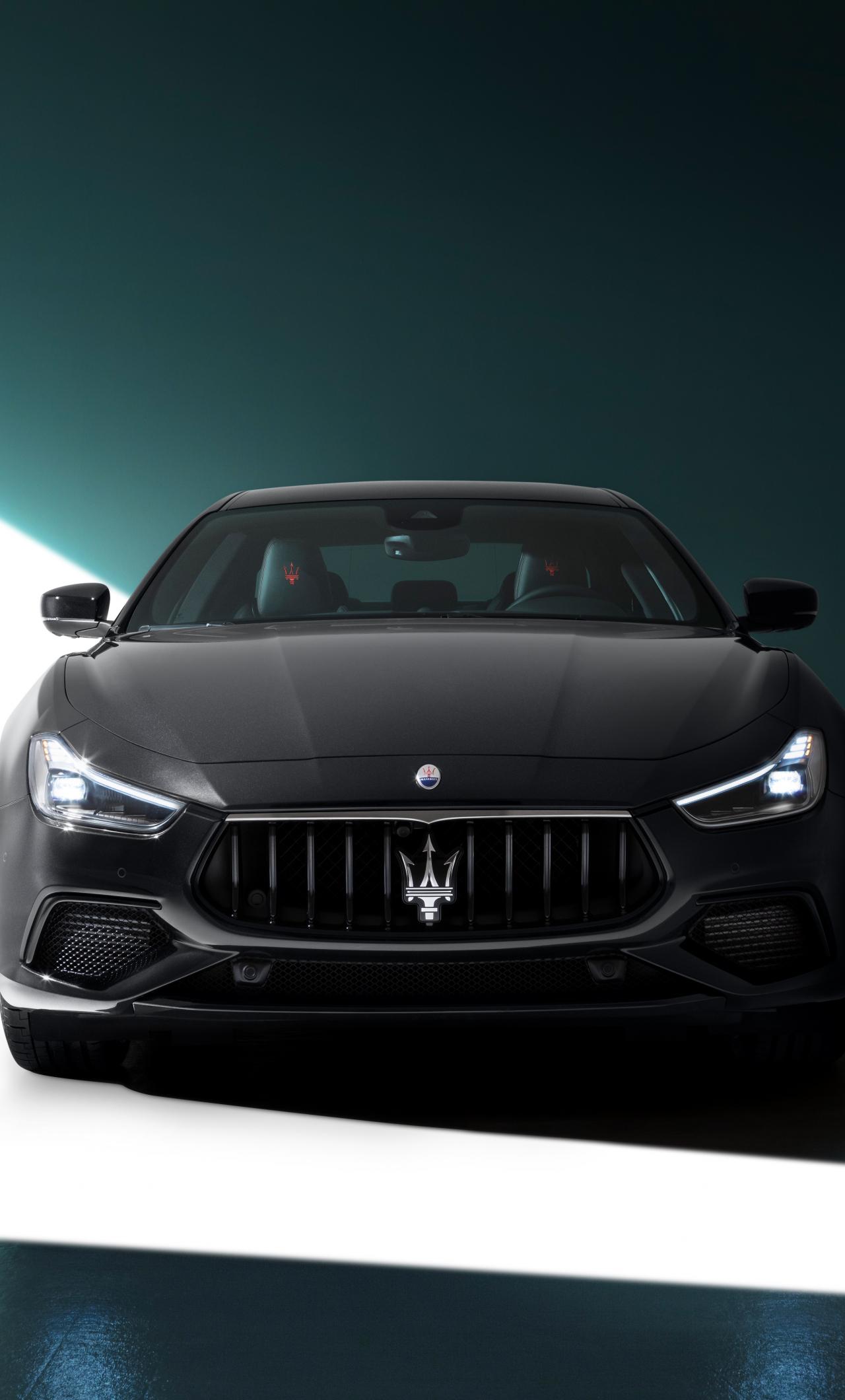 1280x2120 Download 1280x2120 wallpaper black, 2021 maserati ghibli, luxury sedan, iphone 6 plus, 1280x2120 HD image, background, 26590