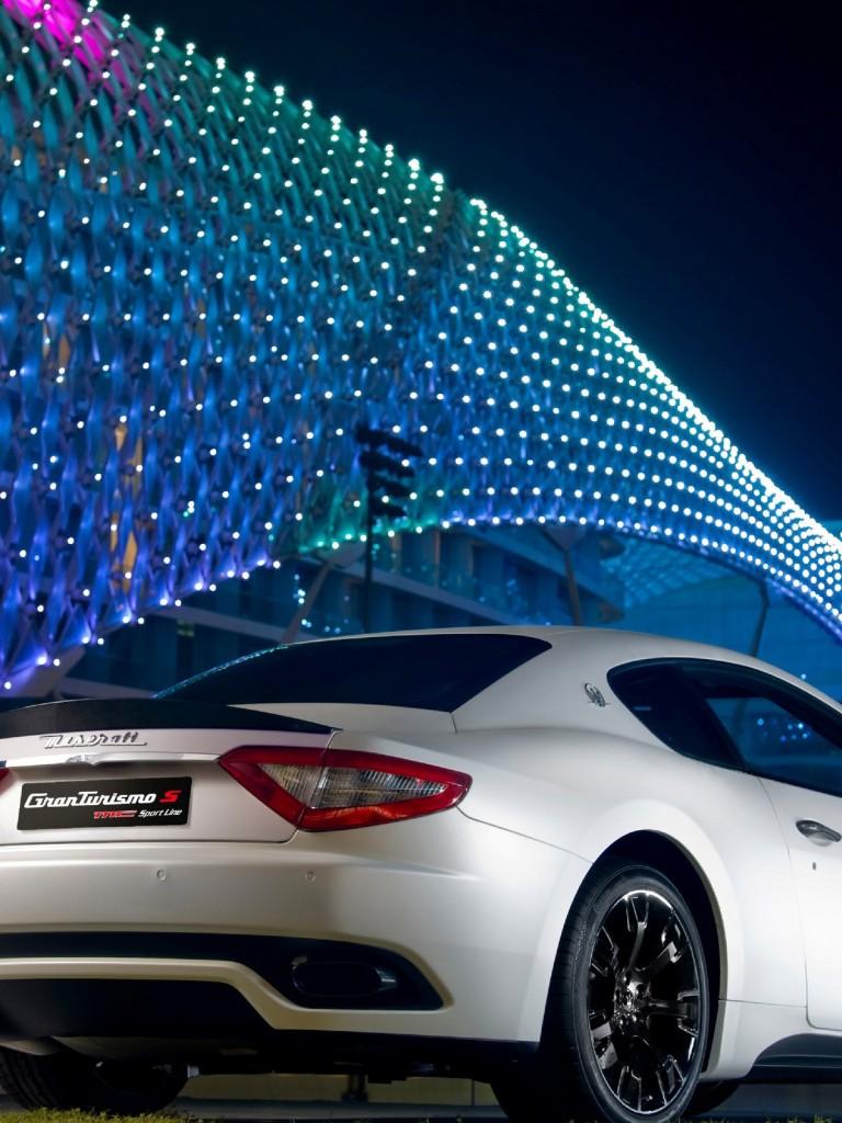 768x1024 Maserati GranTurismo HD Wallpaper Non Retina IPad