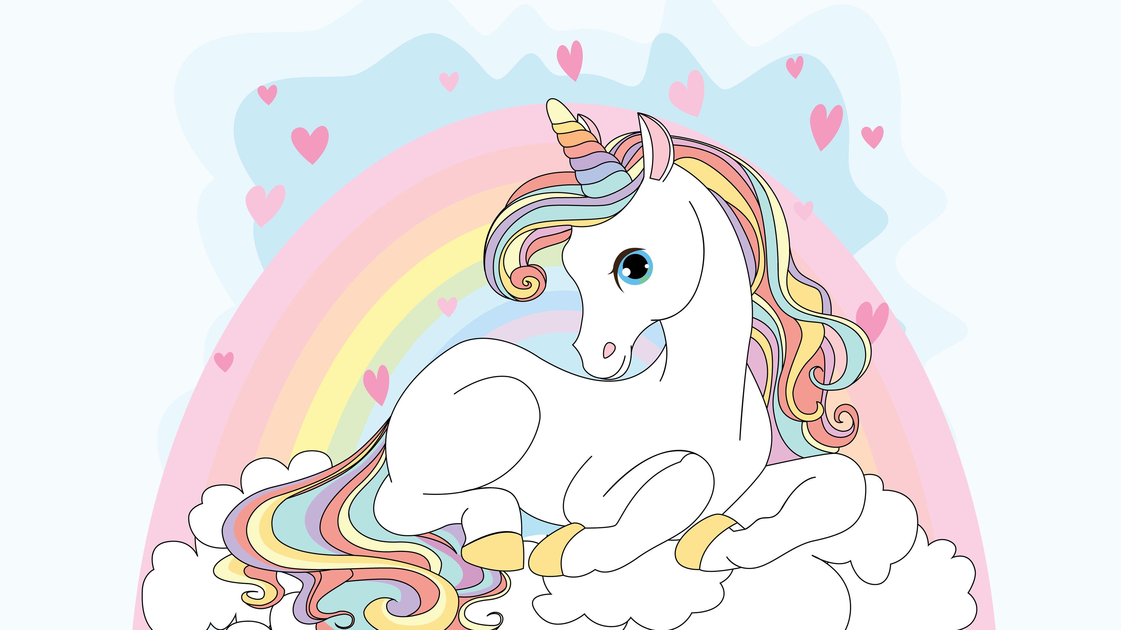 3840x2160 Unicorn Desktop Wallpaper