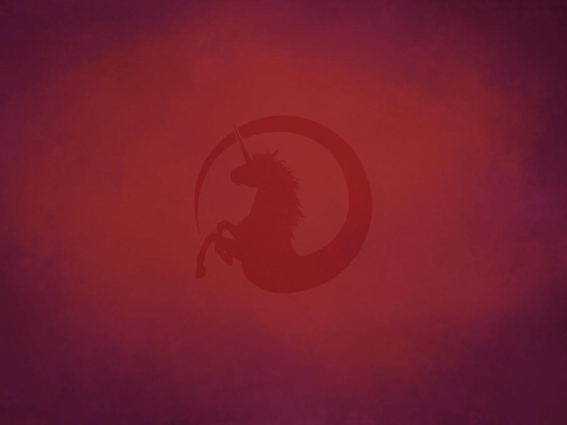 1152x864 unicorn logo digital wallpaper, Ubuntu, Linux, red, no people • Wallpaper For You HD Wallpaper For Desktop & Mobile