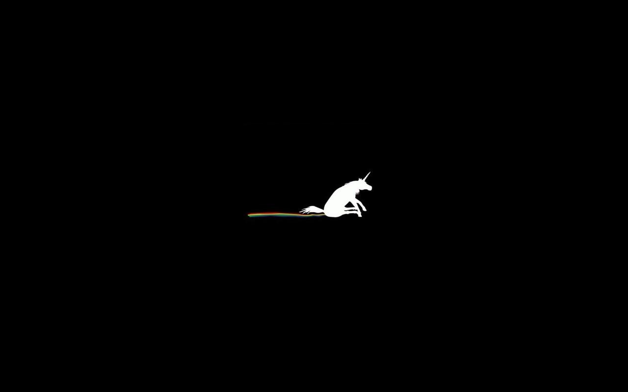 1280x800 Unicorn Poop Wallpaper