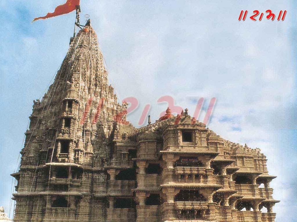 1024x768 Dwarkadheesh ji. Temple Image and Wallpaper