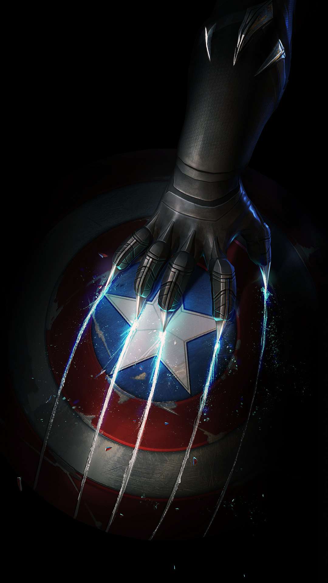 1080x1920 Captain America Amoled IPhone Wallpaper Wallpaper : iPhone Wallpaper