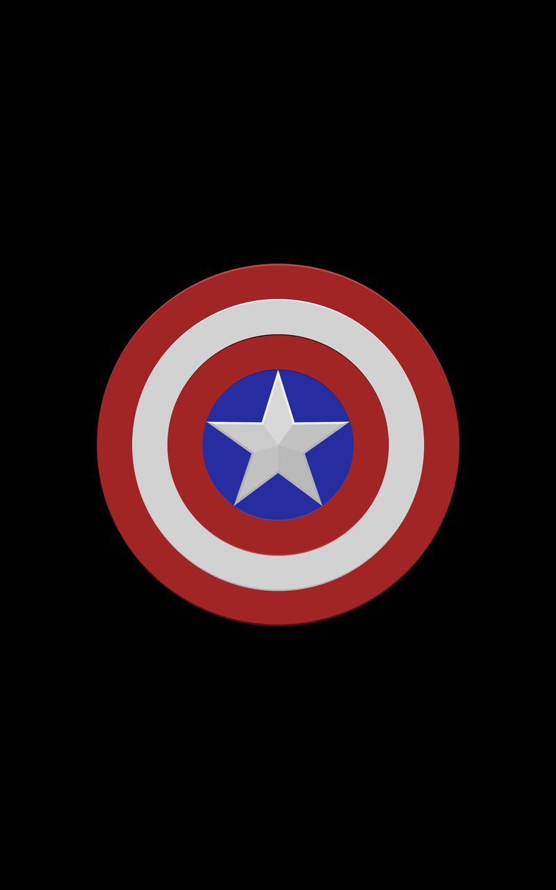 800x1280 Captain America Shield Dark 4k Nexus Samsung Galaxy Tab Note Android Tablets HD 4k Wallpaper, Image, Background, Photo and Picture