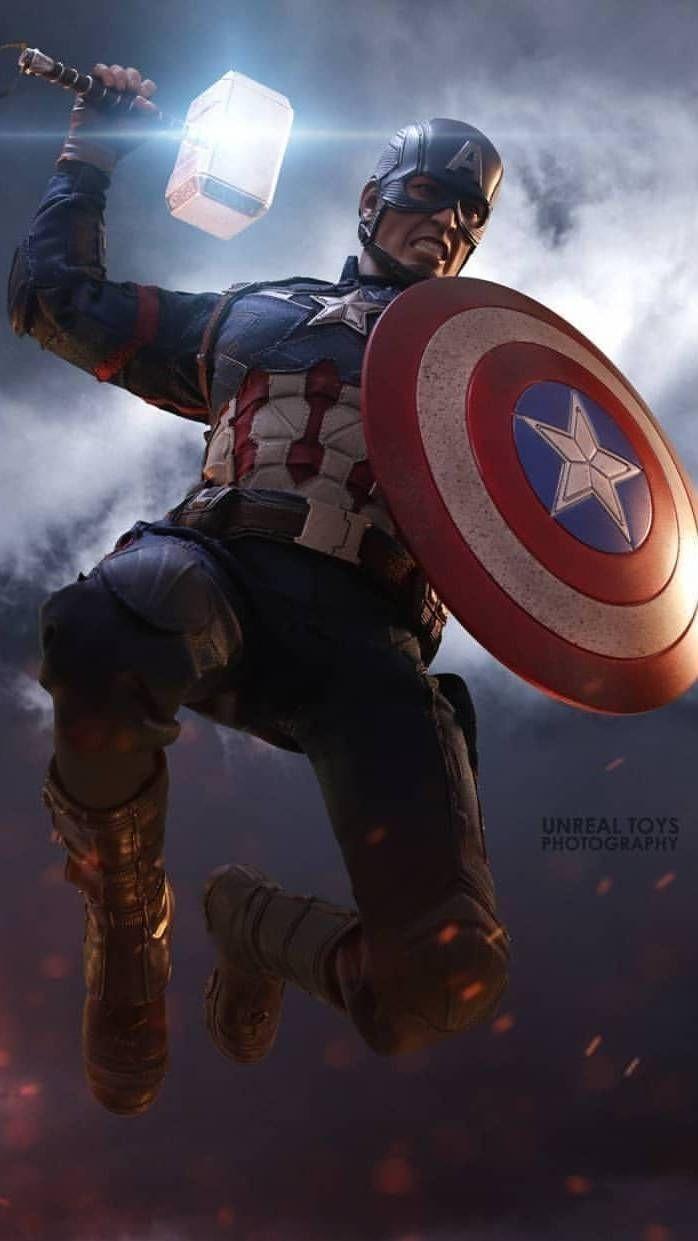 698x1241 Captain America Endgame HD Wallpaper Free Download