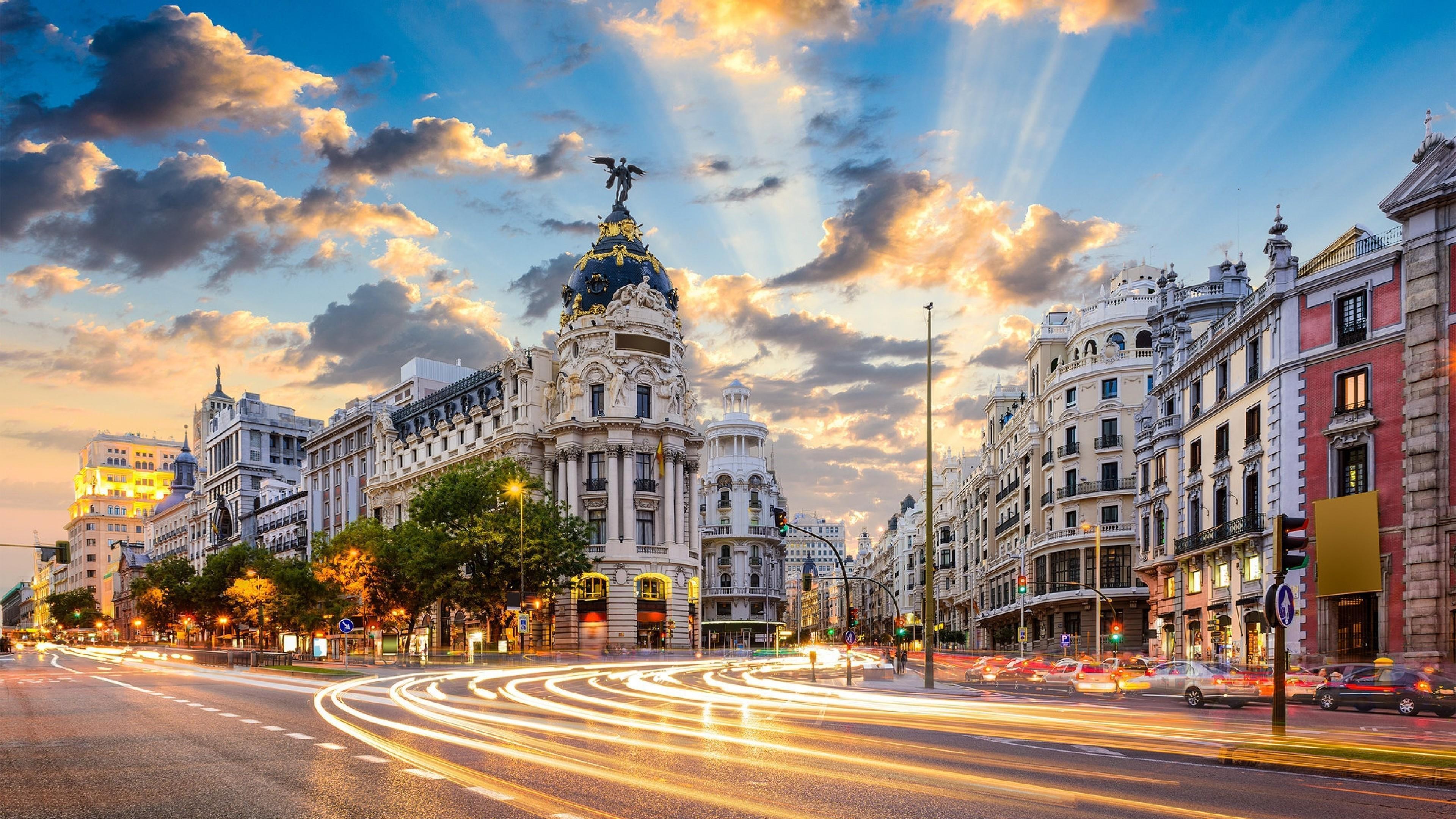 3840x2160 Spain Capital Wallpaper
