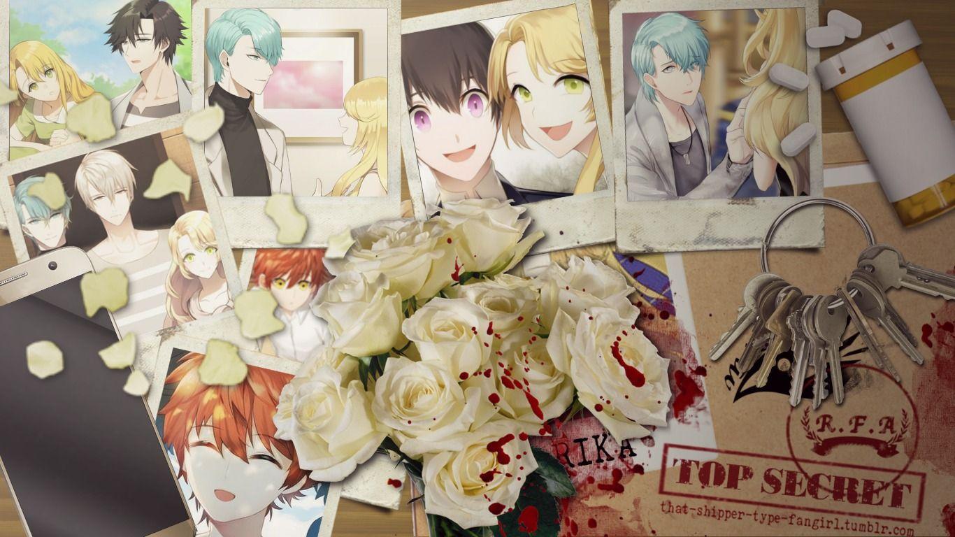 1366x768 Mystic Messenger Yoosung Desktop Wallpaper