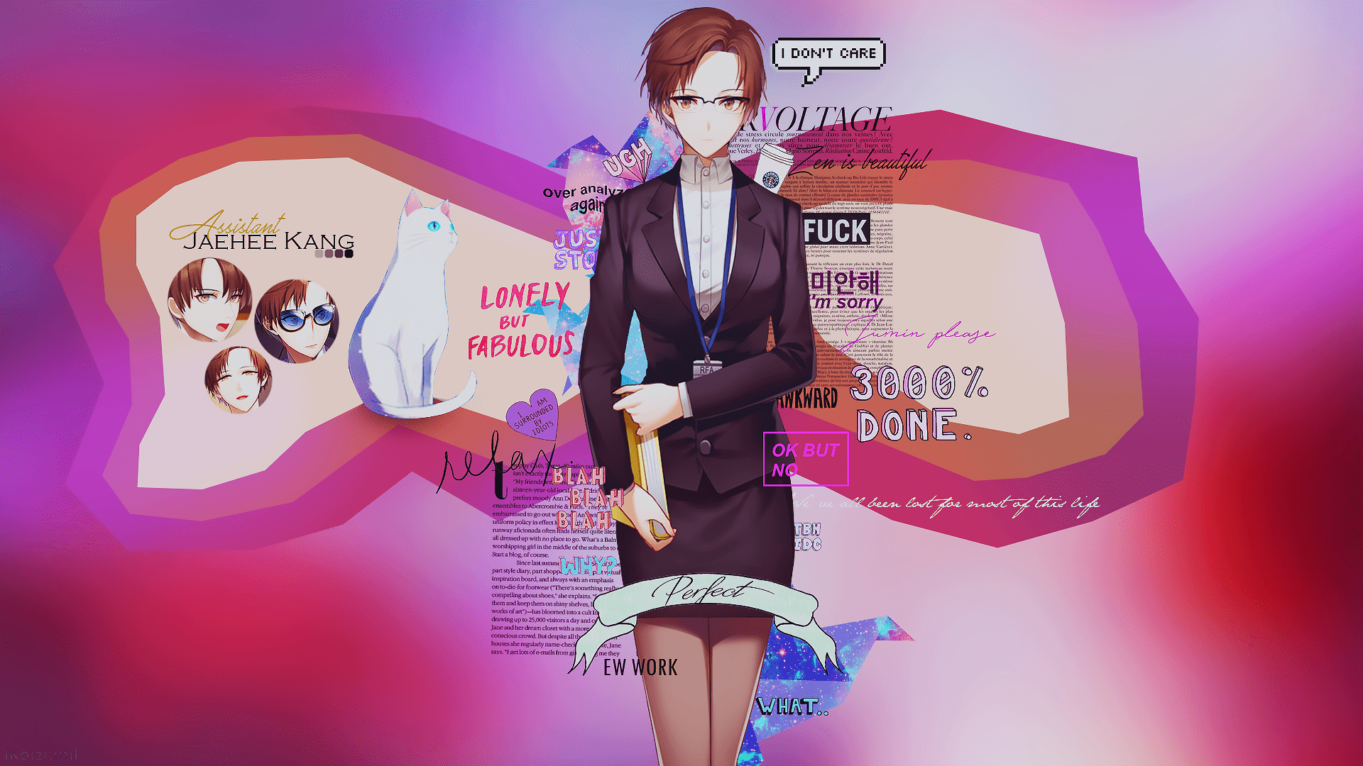 1920x1080 Mystic Messenger HD Wallpaper