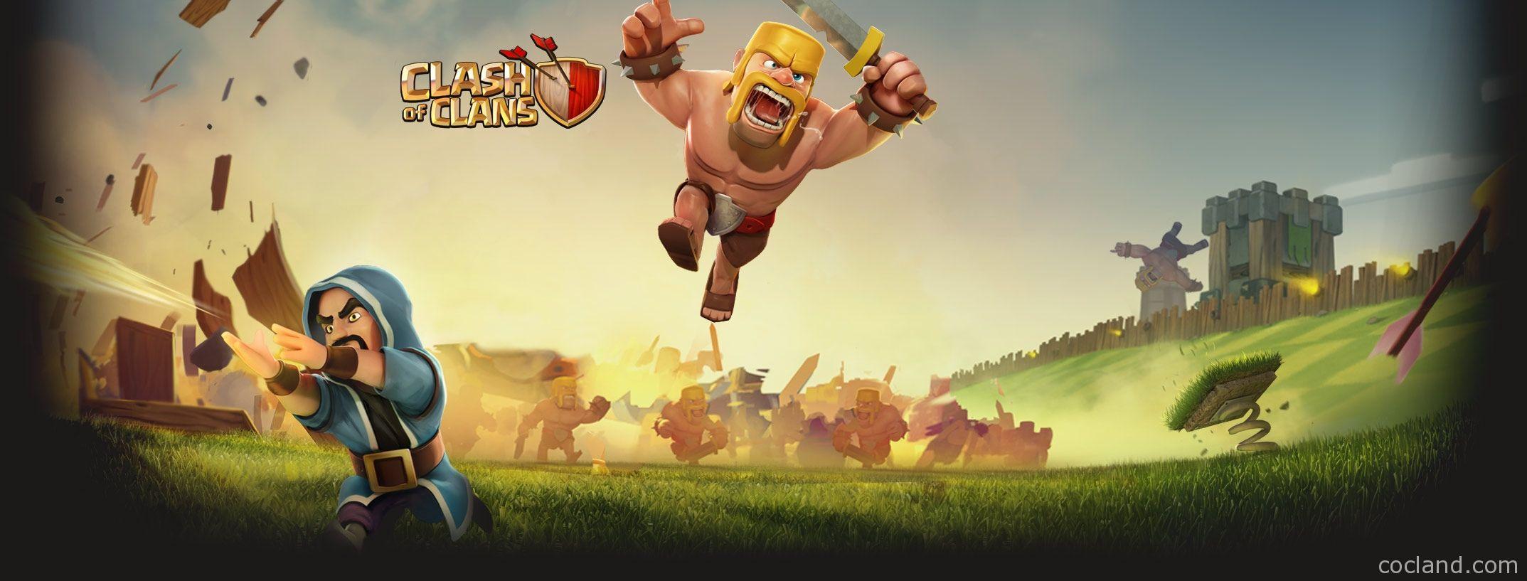 2147x817 clash of clans wallpaper Large Image. Clash of clans, Clan, Clash of clans logo