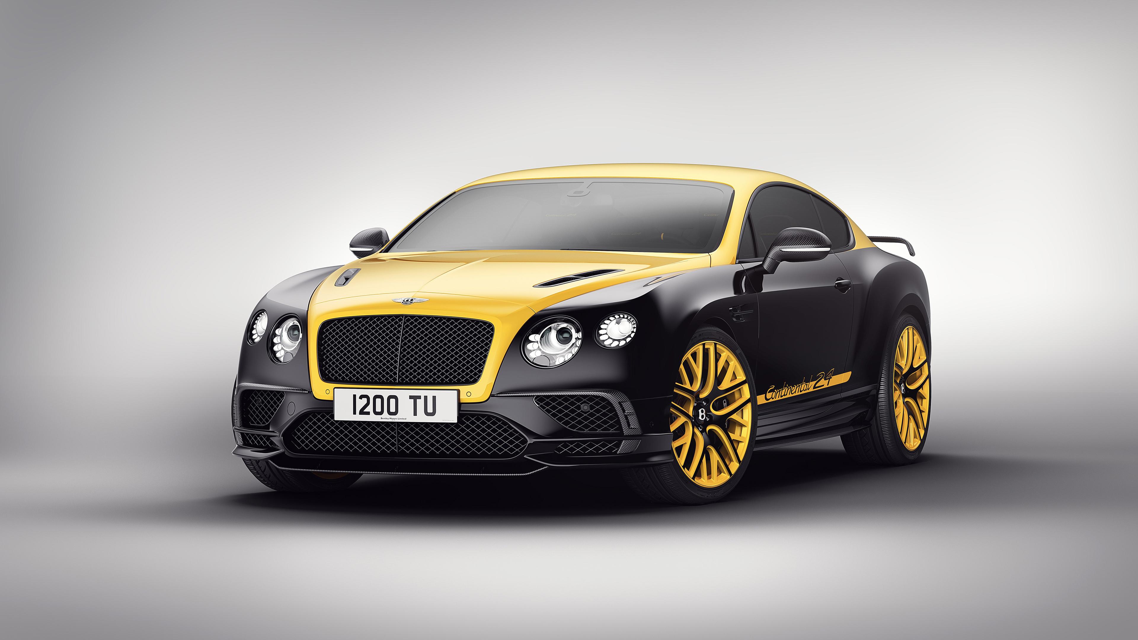 3840x2160 Wallpaper 4k Bentley Continental GT 24 Gold Black Wallpaper
