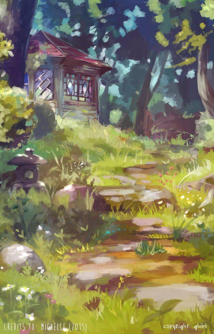 715x1117 Ghibli: Arrietty fan art