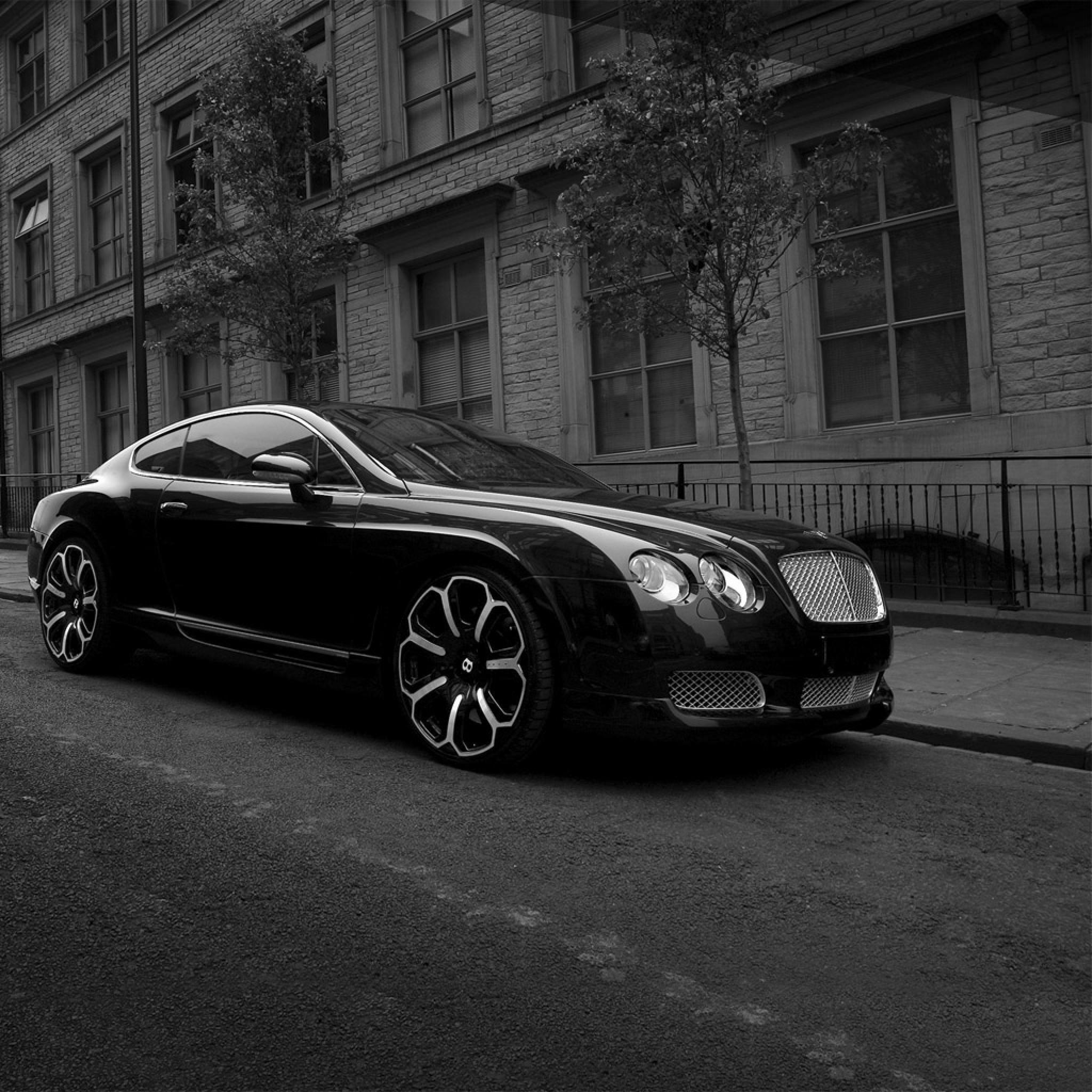 2048x2048 Cars Kahn Bentley GTS Black Edition iPhone HD Wallpaper Free