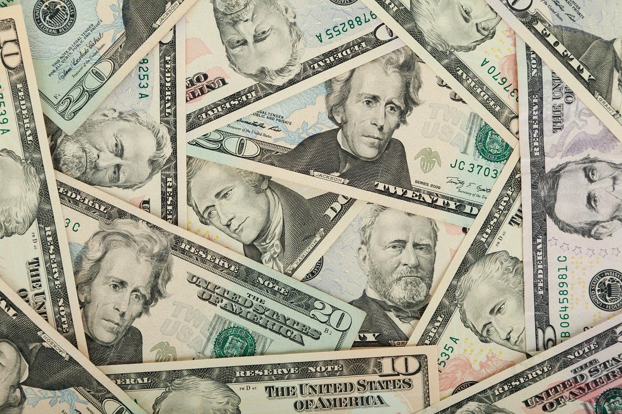 1280x853 Us Dollars American Background