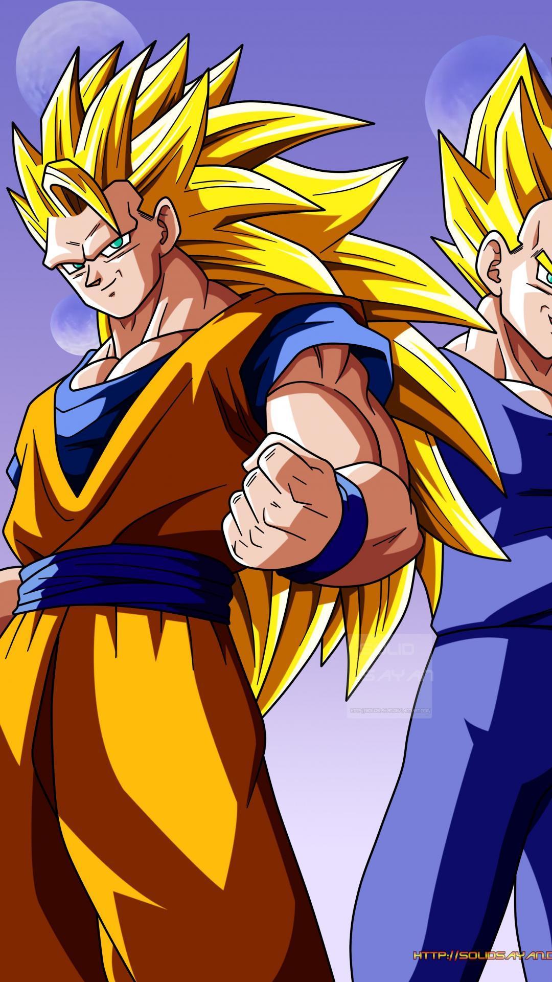 1080x1920 Goku And Vegeta Phone Wallpaper
