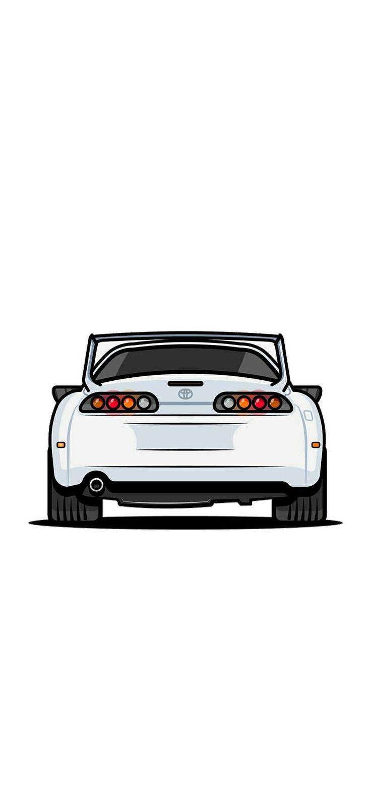 736x1594 High Resolution Ultra HD 4K Minimal Mobile Wallpaper Download. Toyota supra, Toyota supra mk Jdm wallpaper