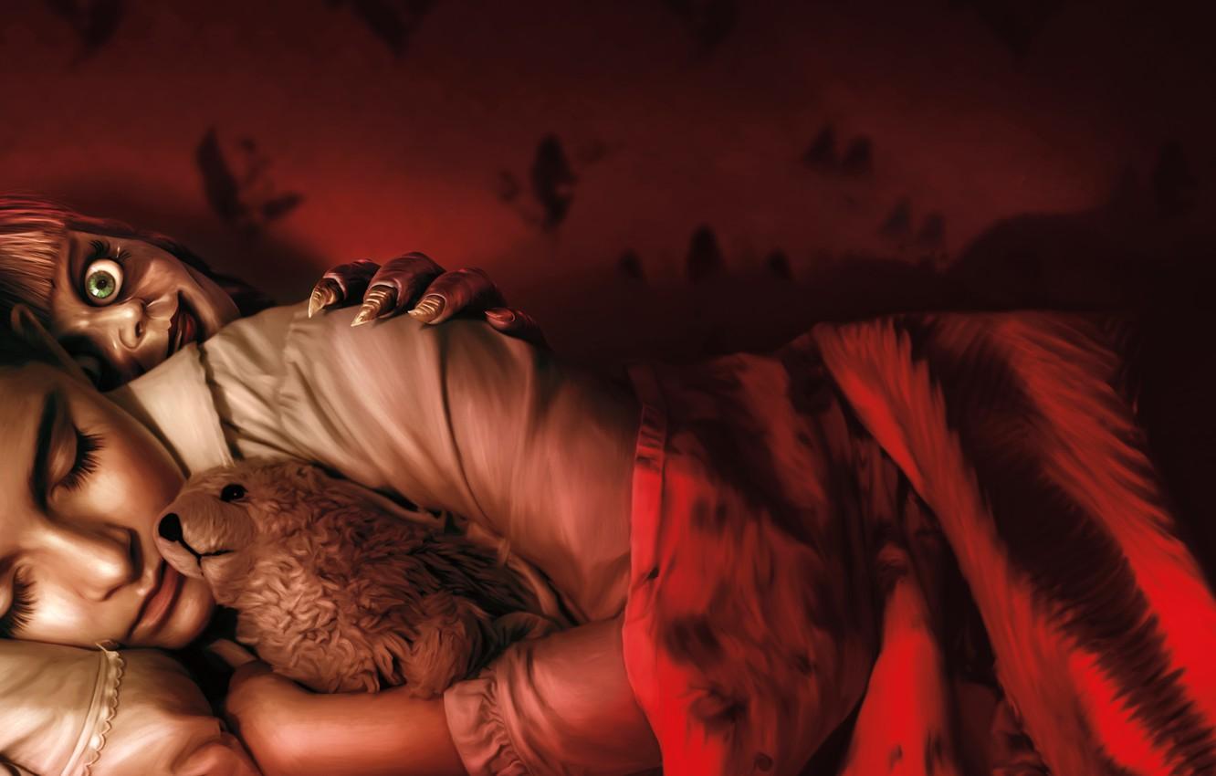 1332x850 Wallpaper the film, toy, doll, child, horror, film, Annabelle, a horror movie, Annabelle Comes Home, Annabelle, Comes Home image for desktop, section фильмы