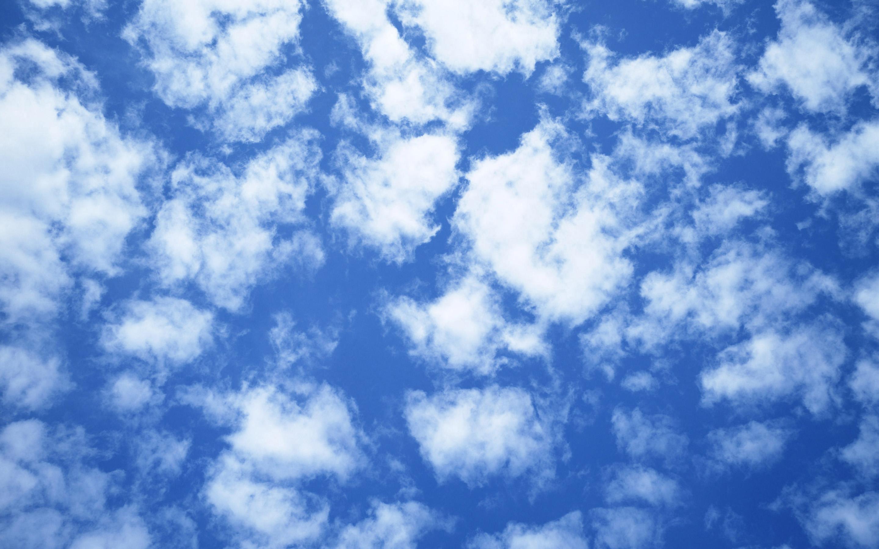 2880x1800 Download wallpaper sky with clouds, heaven, blue sky, background with clouds, sunny sky for desktop with resolution 2880x1800. High Quality HD picture wallpaper