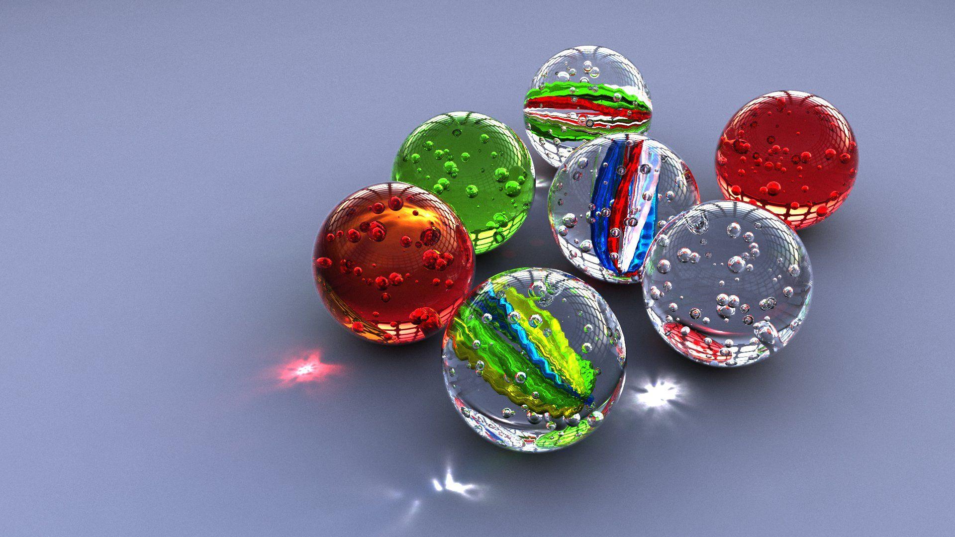 1920x1080 Marble Balls iPhone Wallpaper