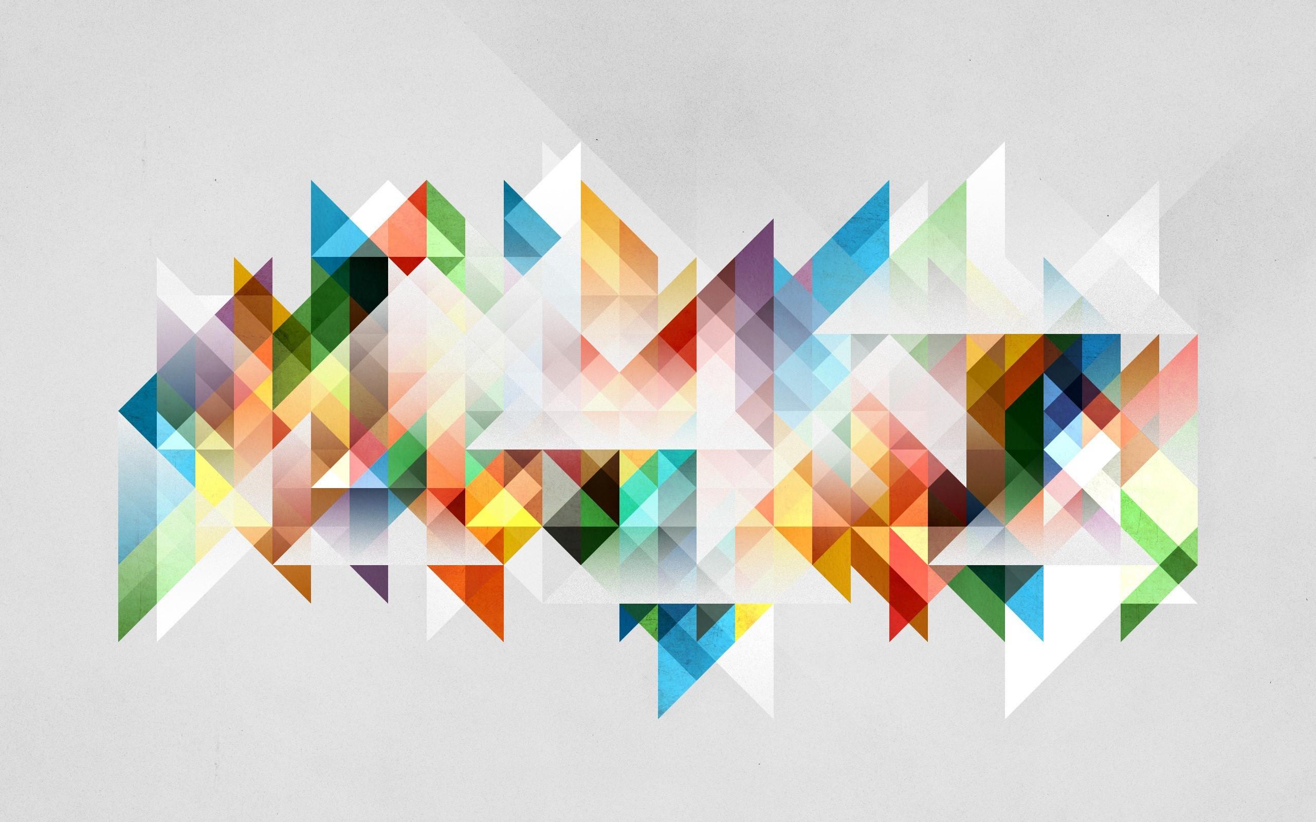 2560x1600 abstract shapes colorful HD wallpaper, Background