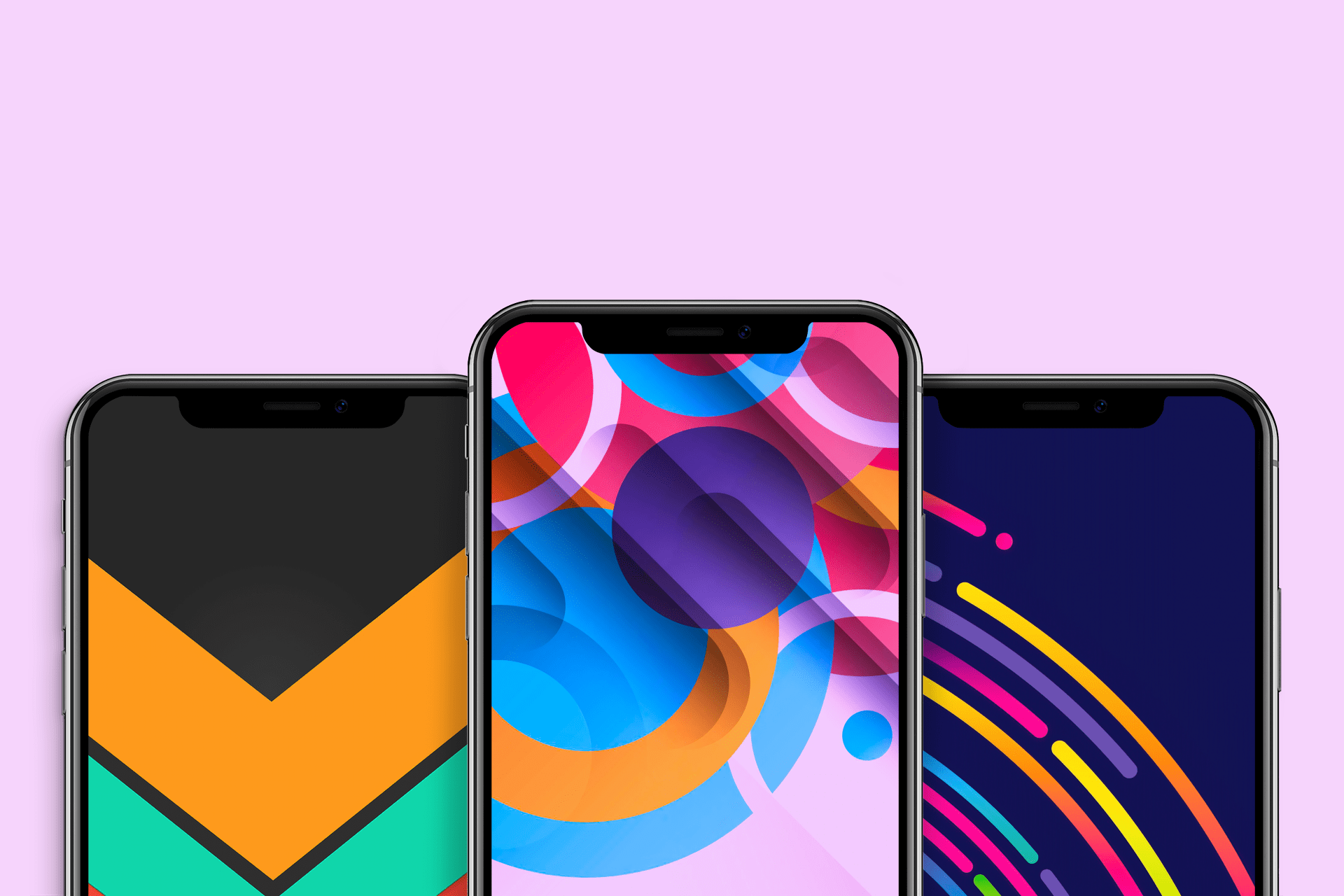 1920x1280 Abstract wallpaper with geometric colors and shapes for iPhone
