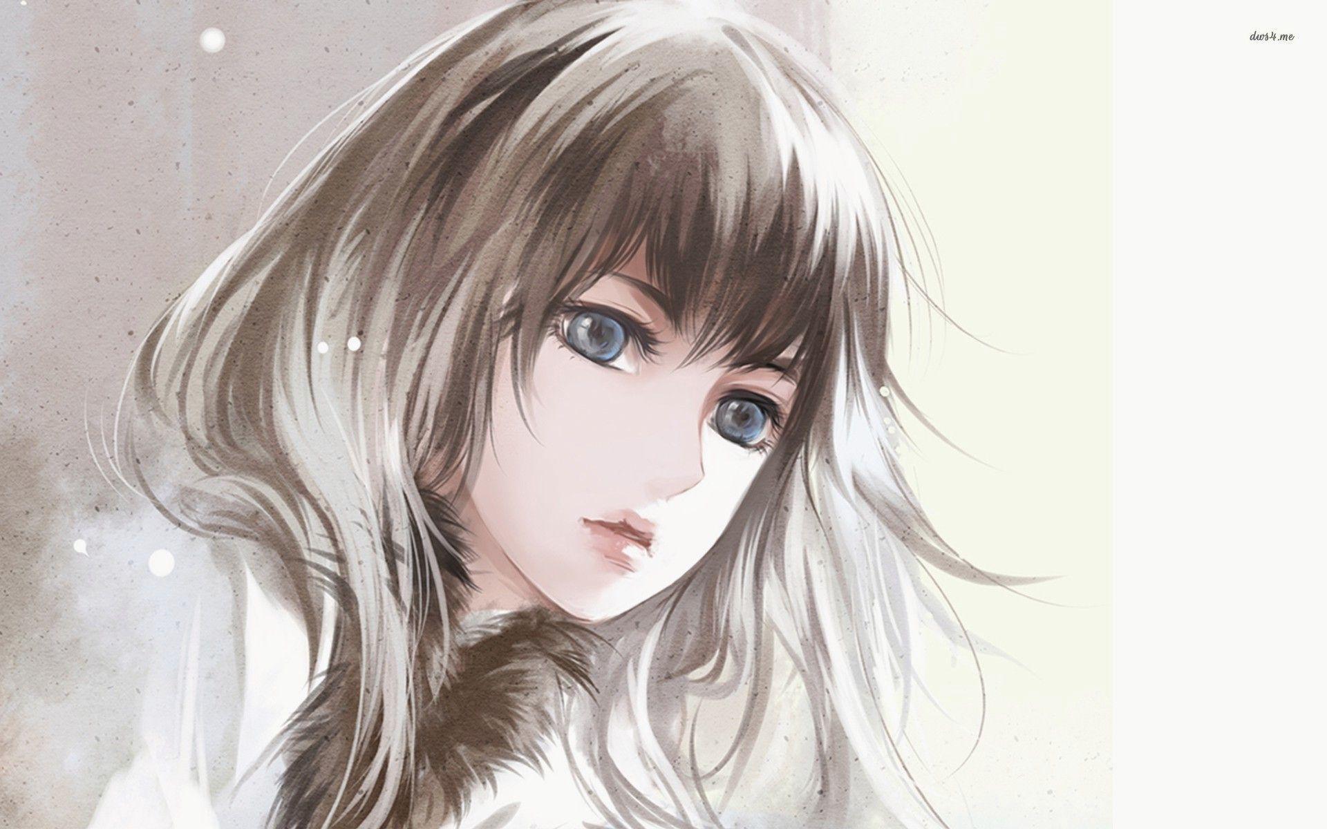 1920x1200 Anime Girl Wallpaper HD