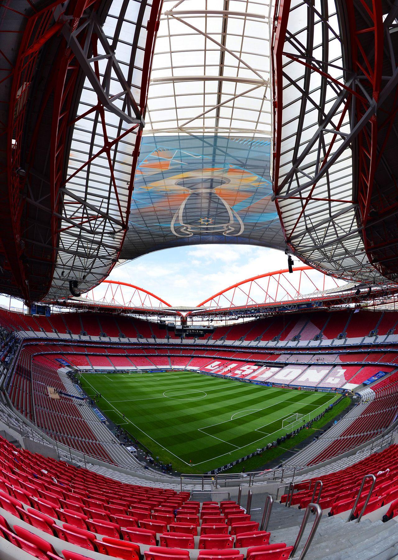 1280x1798 Champions League final Estádio da Luz. Football stadiums, Sports stadium, Portugal soccer