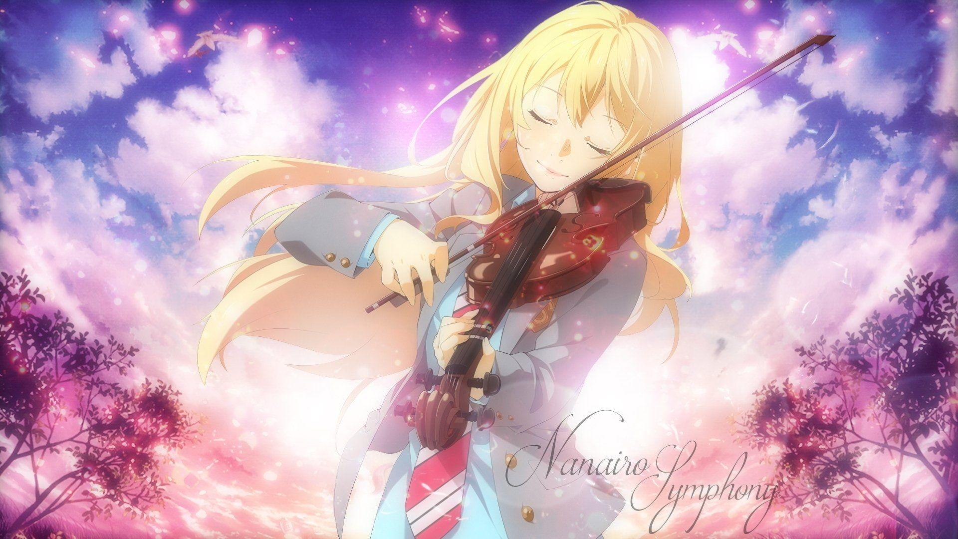 Anime Your Lie in April HD Wallpaper