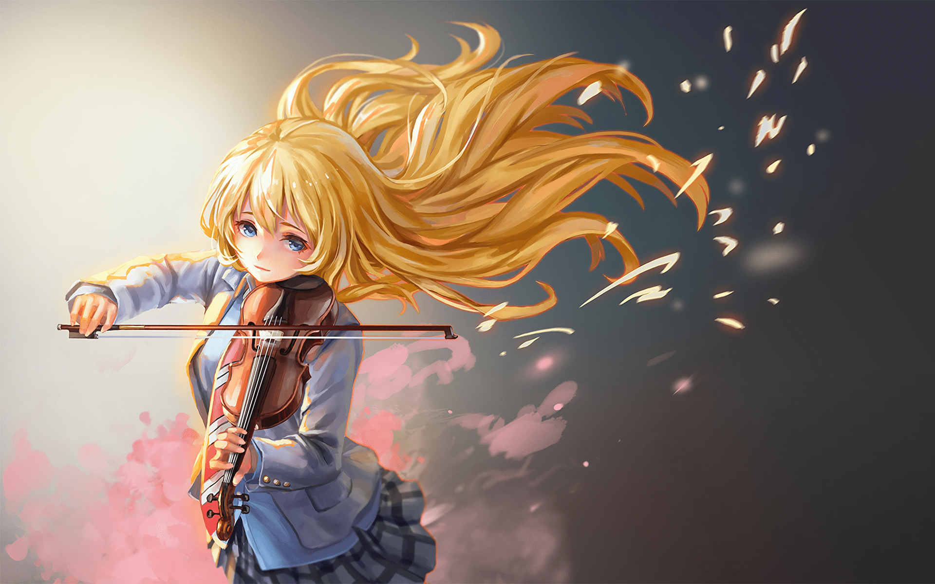 1920x1200 Anime Your Lie in April HD Wallpaper