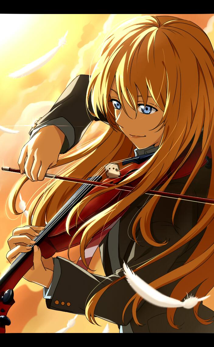 703x1140 Miyazono Kaori wa Kimi no Uso Anime Image Board