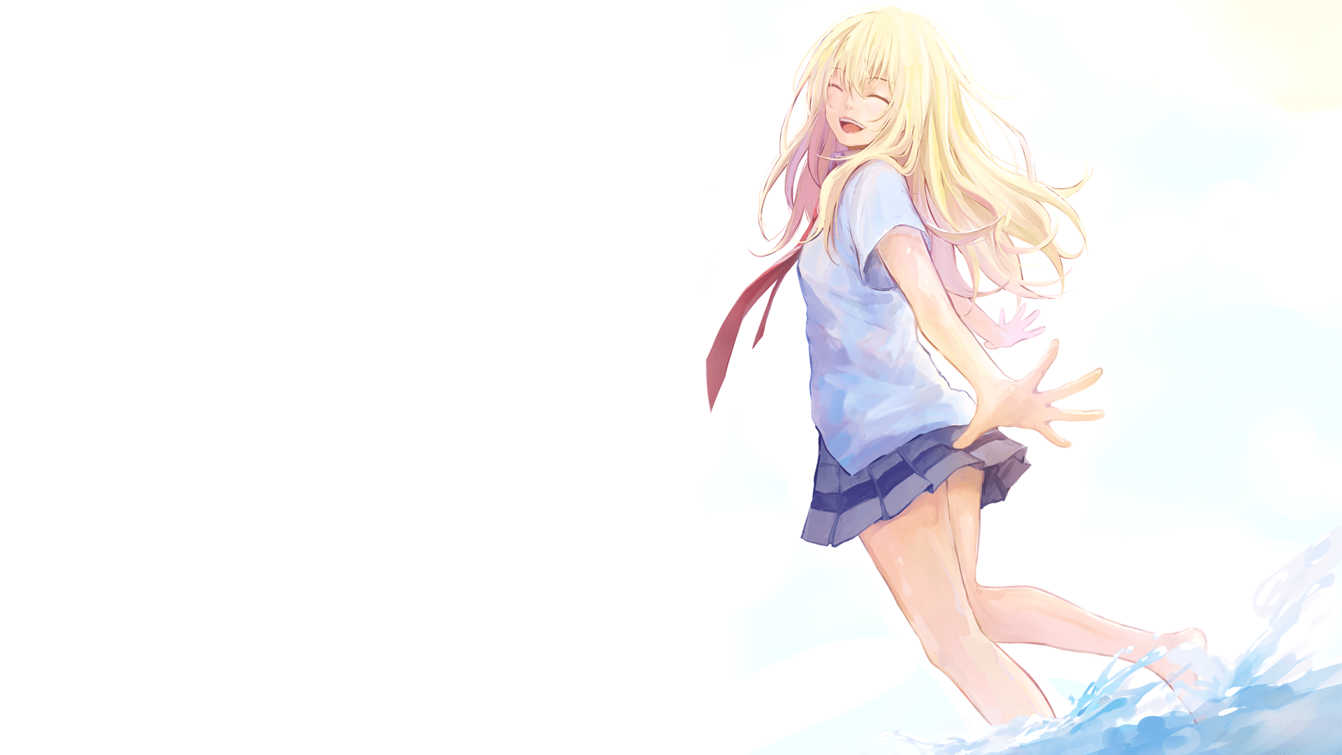 1920x1080 Desktop Wallpaper Kaori Miyazono, Shigatsu Wa Kimi No Uso, Your Lie In April, Happy Anime Girl, HD Image, Picture, Background, Ilr8eg