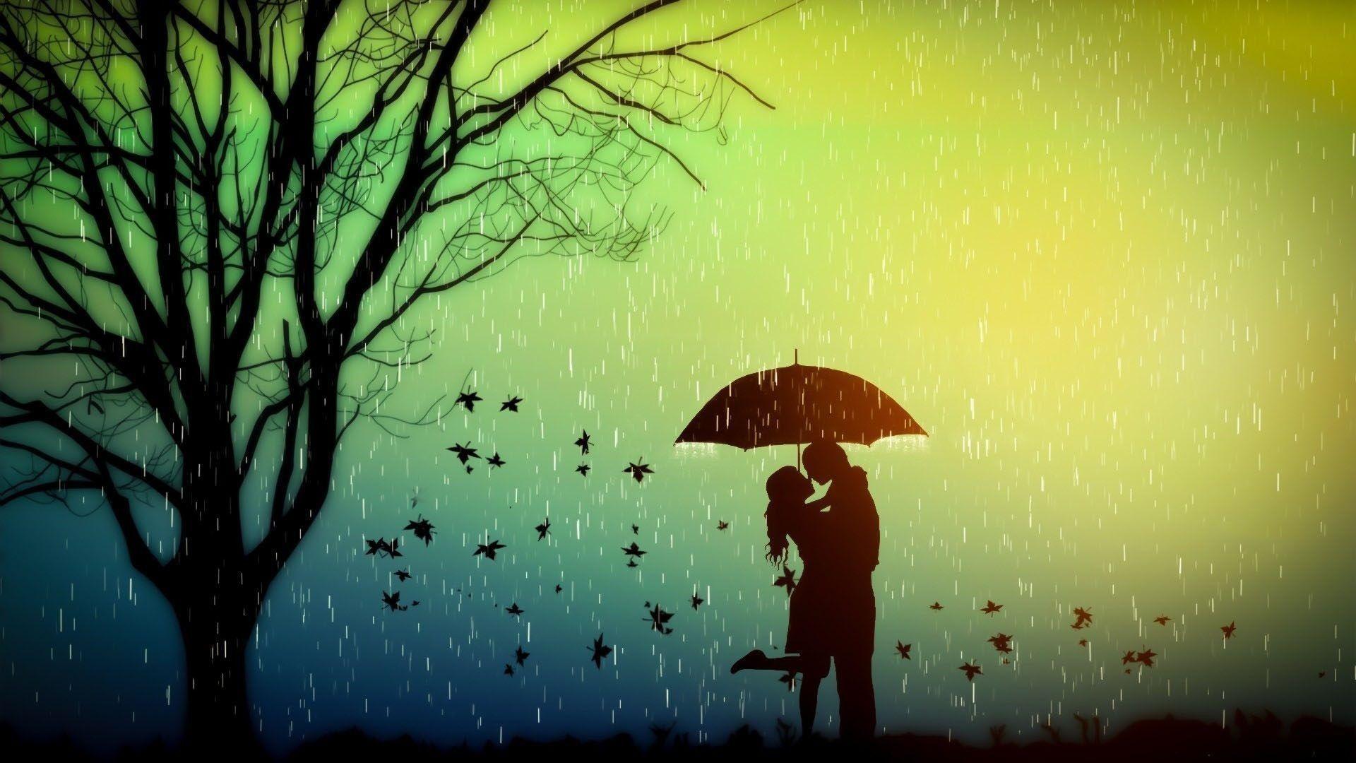 Rain Couple Wallpapers - Top Free Rain Couple Backgrounds - WallpaperAccess