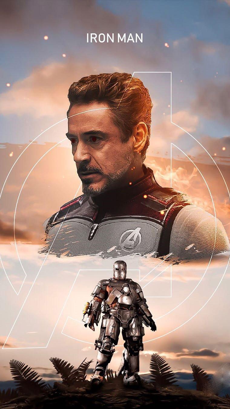 760x1350 The Iron Man Tony Stark IPhone Wallpaper Wallpaper : iPhone Wallpaper