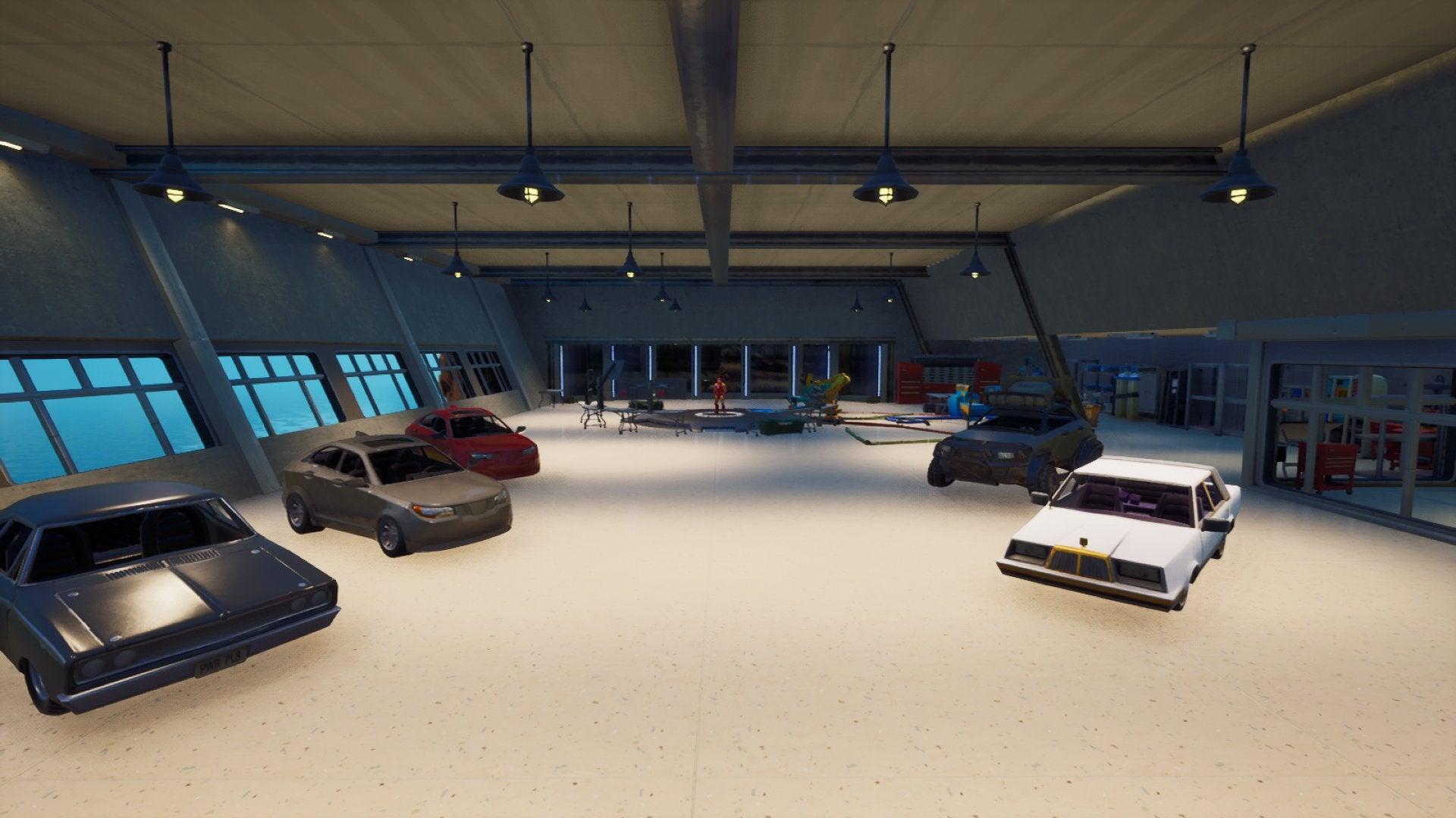 1920x1080 Decided To Try And Build Tony Stark's Garage Workshop: FortniteCreative